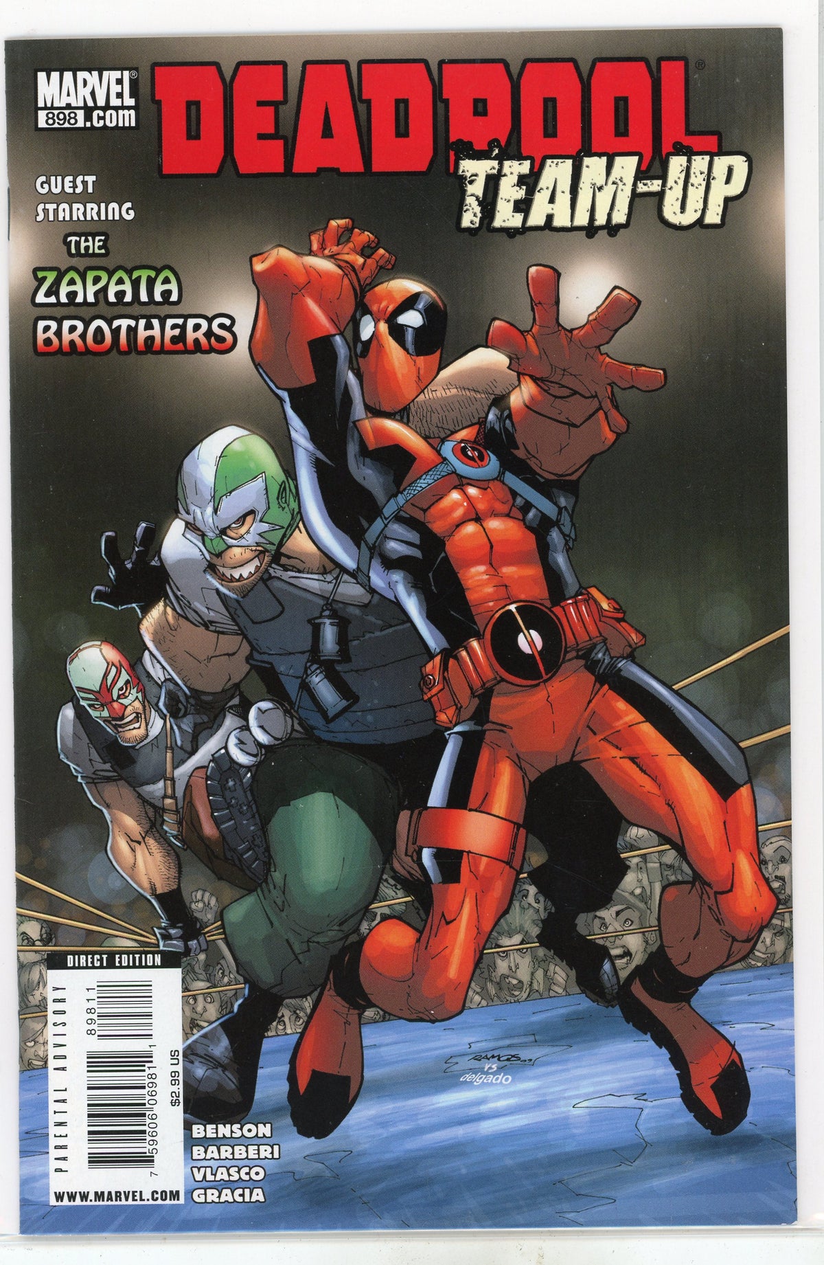 DEADPOOL #898 NM AWESOME BATTLE COVER EPIC GLOSS