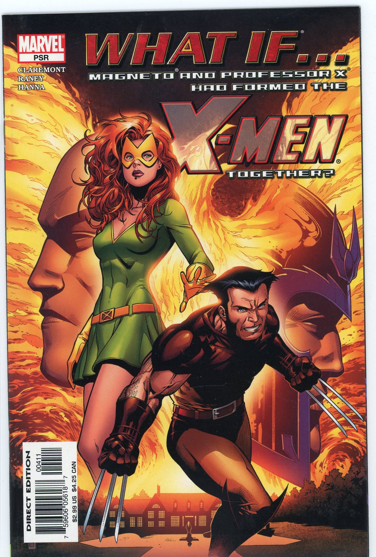 WHAT IF THE X-MEN WERE FORMED BY NM INCENDIARY COVER CLAREMONT WORK
