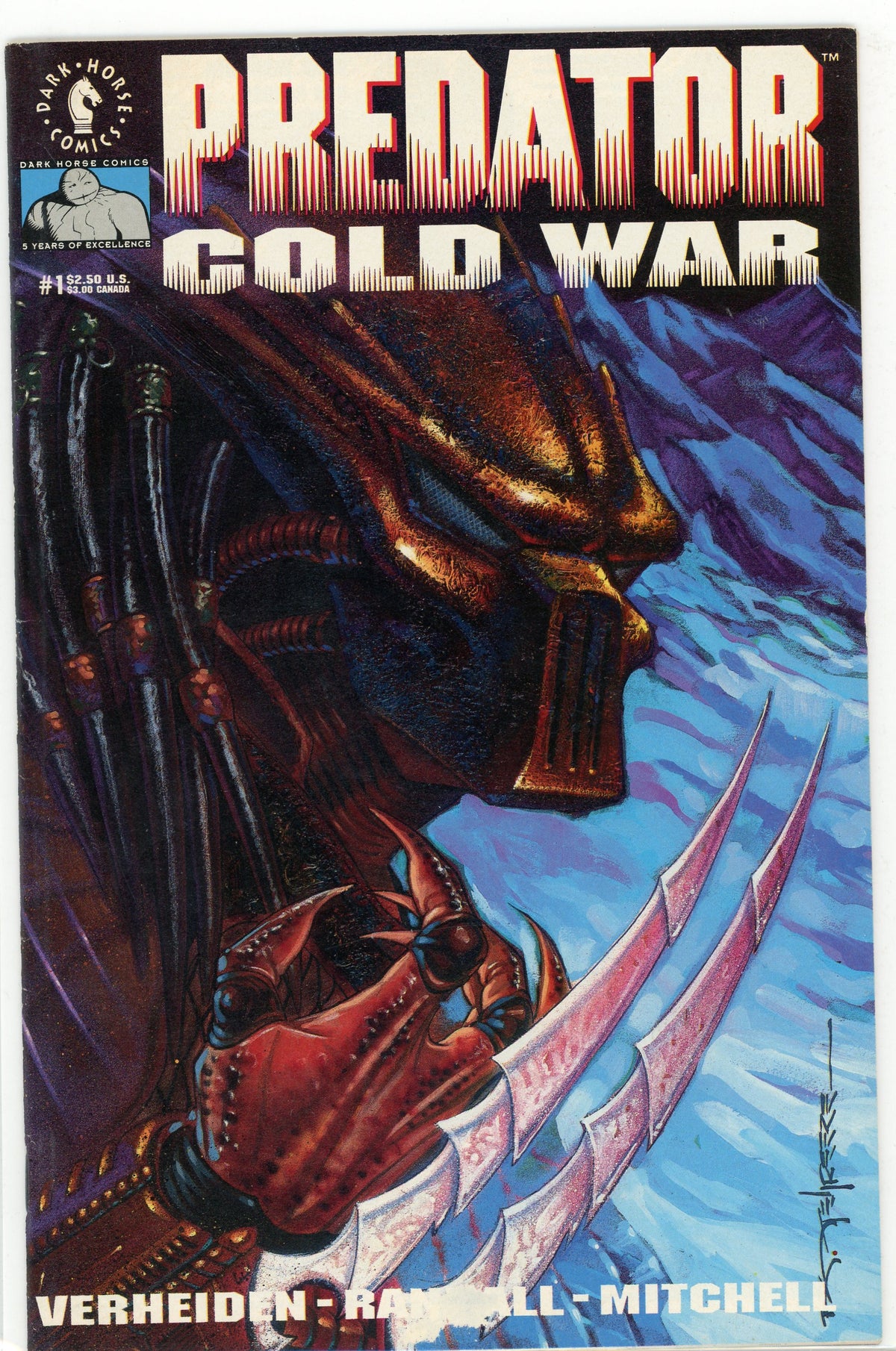 PREDATOR COLD WAR #1 NM STUPENDOUS COVER WONDROUS GLOSS