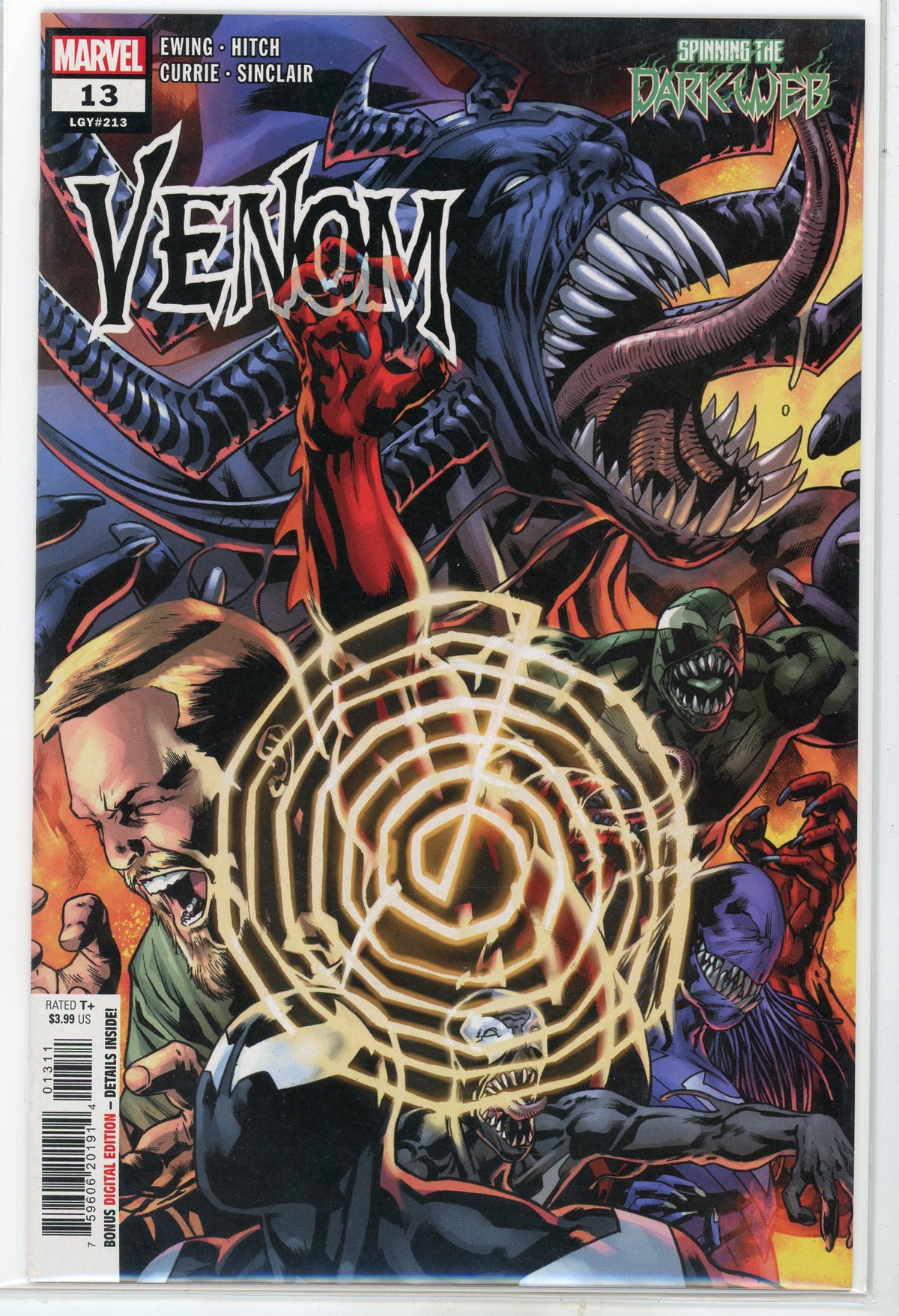 VENOM #13 NM SENSATIONAL COVER MIND BLOWING GLOSSY SHEEN