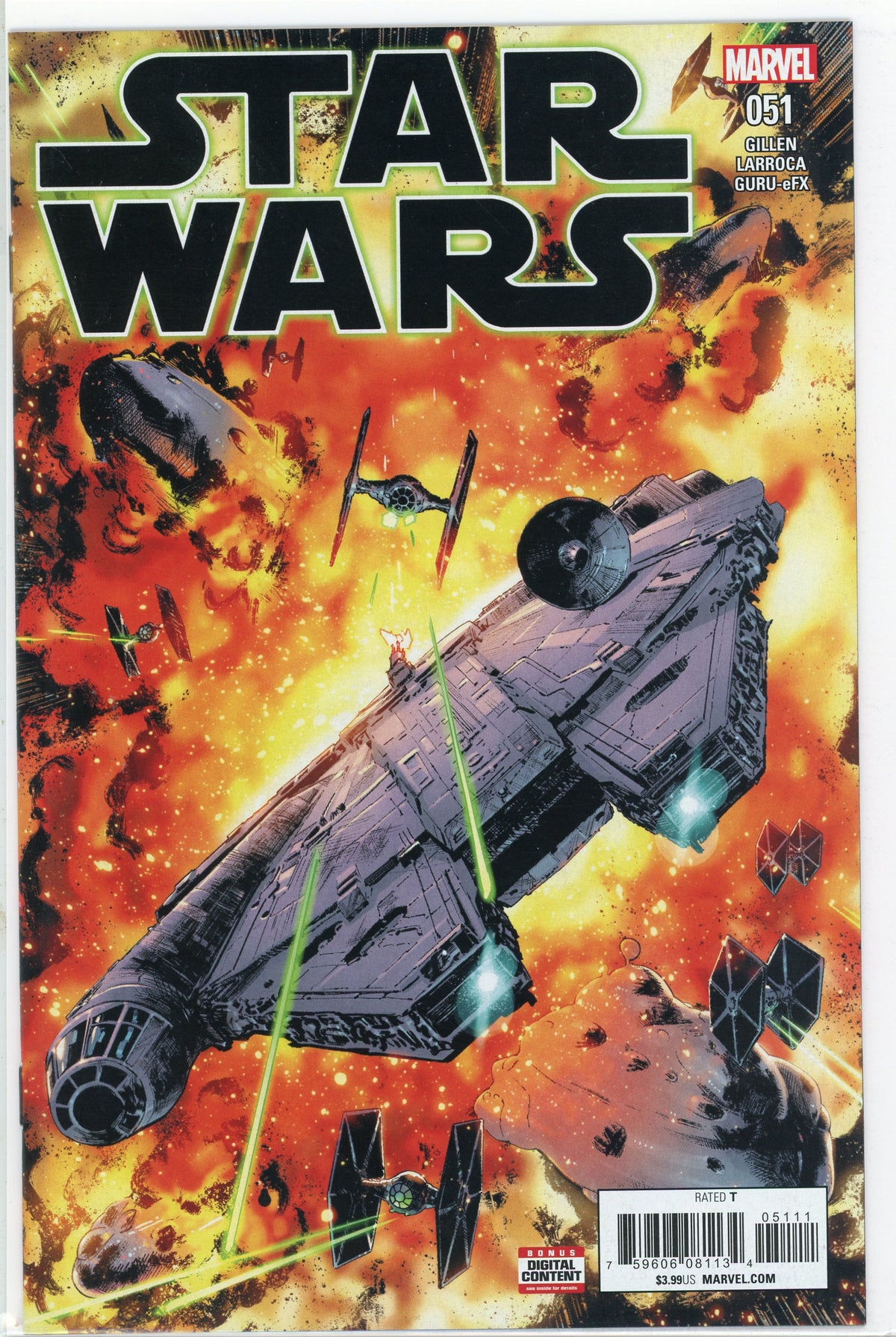 STAR WARS #51 NM EXPLOSIVE COVER MIND BLOWING GLOSS