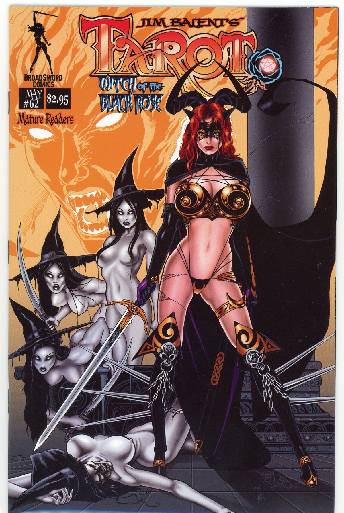 TAROT #62 NM JIM BALENT WORK SEXY COVER OUT OF THIS WORLD GLOSS