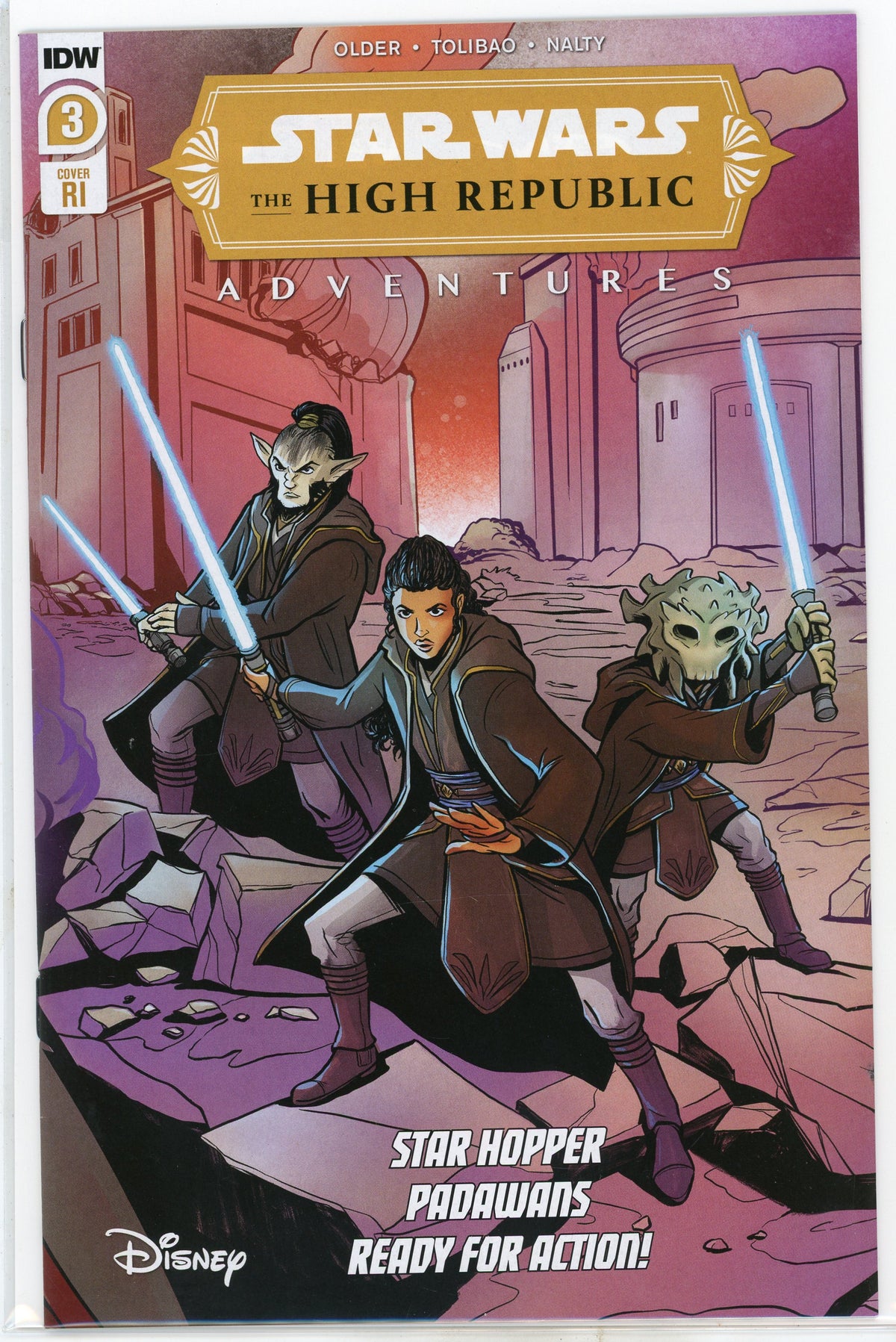 STAR WARS ADVENTURES THE HIGH REPUBLIC #3 NM IMPRESSIVE COVER NICE GLOSS
