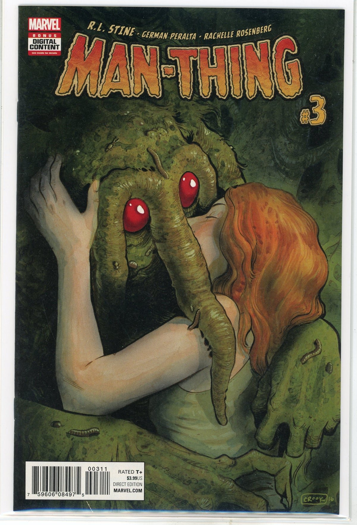 MAN THING #3 NM SHOCKING COVER OUT OF THIS WORLD FINISH
