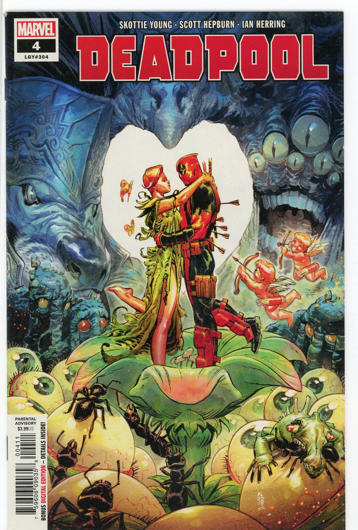 DEADPOOL #4 NM GREAT SKOTTIE YOUNG VARIANT COVER GLOSSY SHEEN