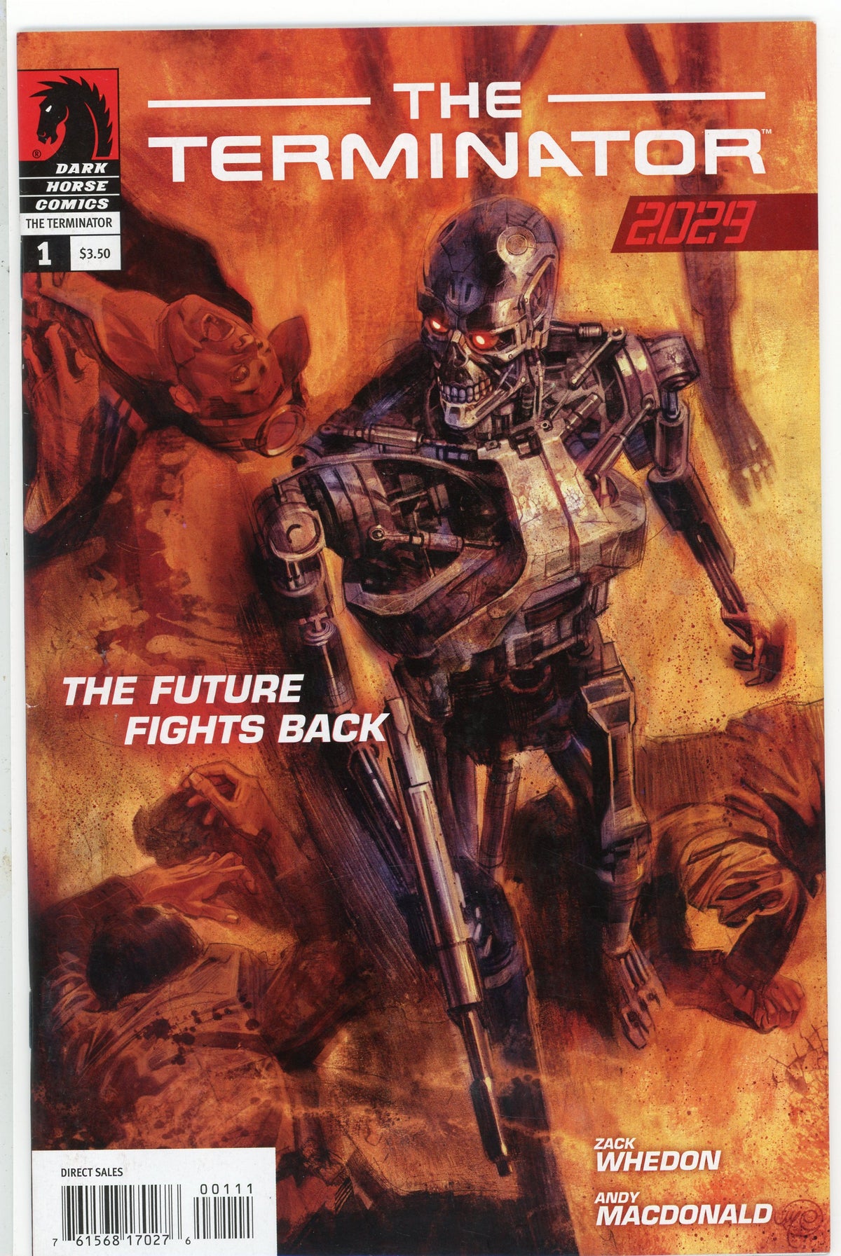 THE TERMINATOR 2029 #1 NM WHEDON WORK BRILLIANT COVER NICE GLOSS