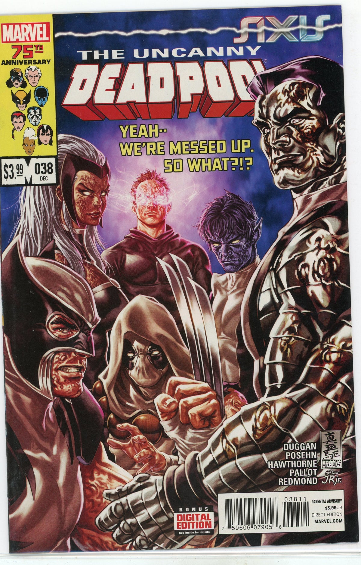 THE UNCANNY DEADPOOL #38 NM X-MEN APP. GLOSSY COVER