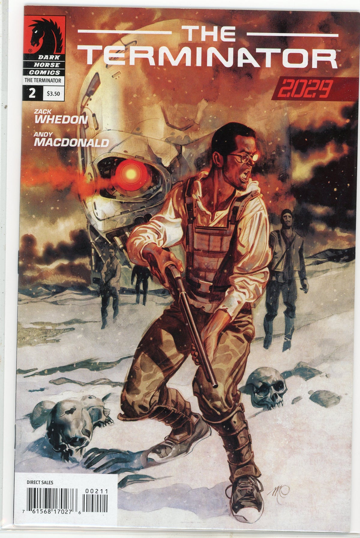 THE TERMINATOR 2029 #2 NM WHEDON WORK BRILLIANT COVER NICE GLOSS