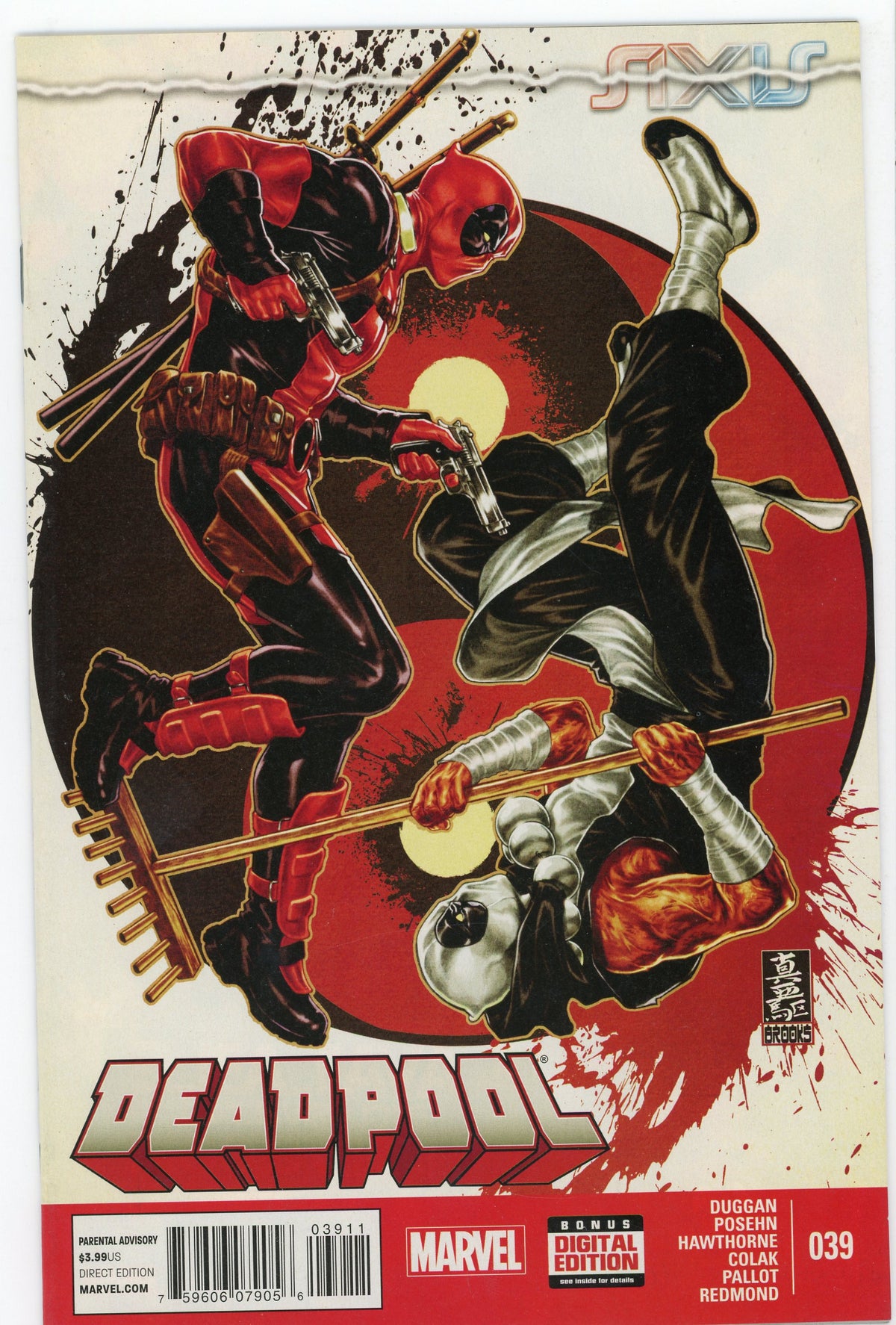 DEADPOOL #39 NM ACTION PACKED COVER GLOSSY SHEEN