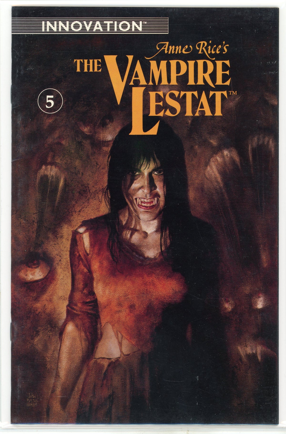ANNE RICES THE VAMPIRE LESTAT #5 NM STUNNING COVER WONDROUS GLOSS