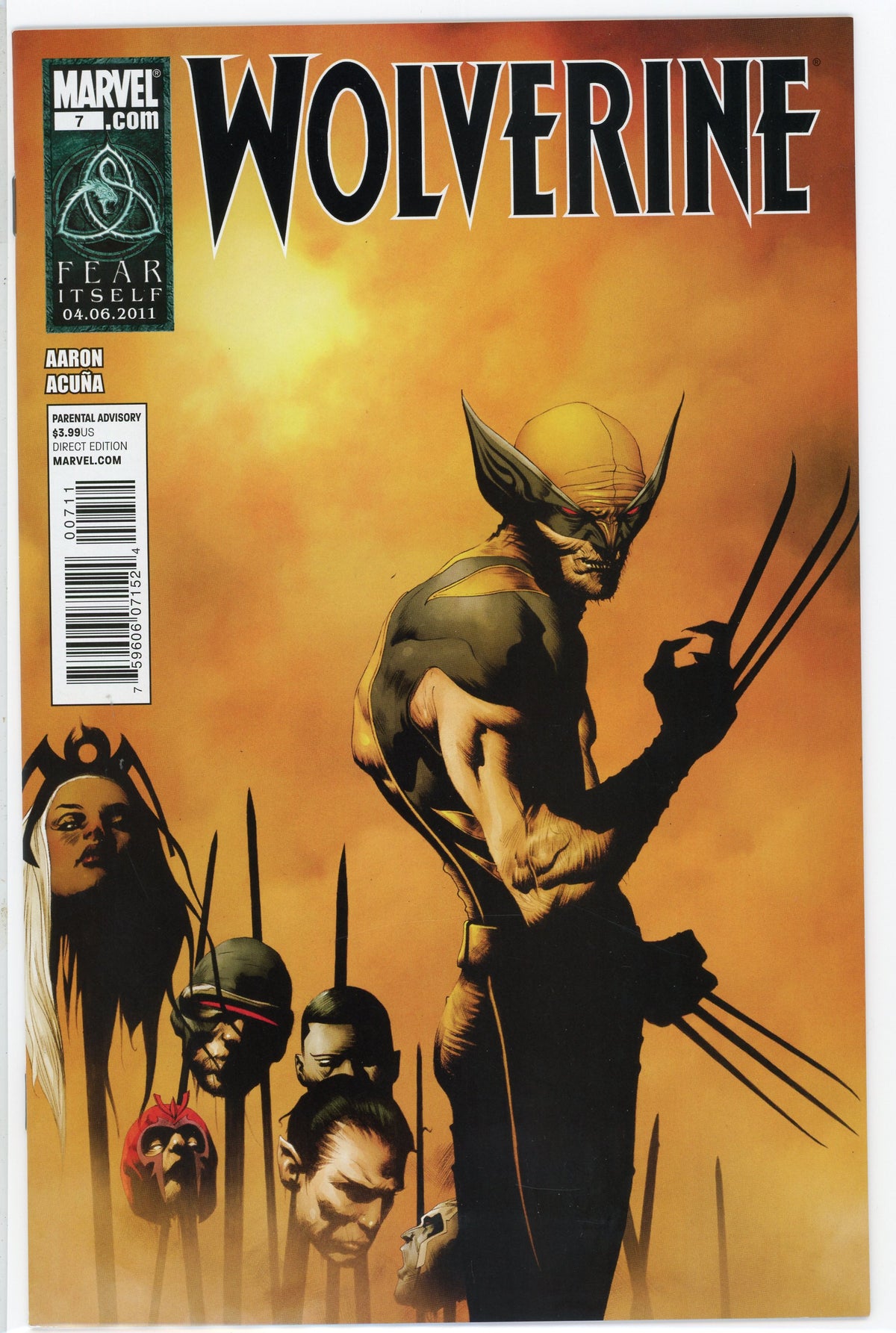WOLVERINE #7 NM GROTESQUE COVER STUNNING GLOSS