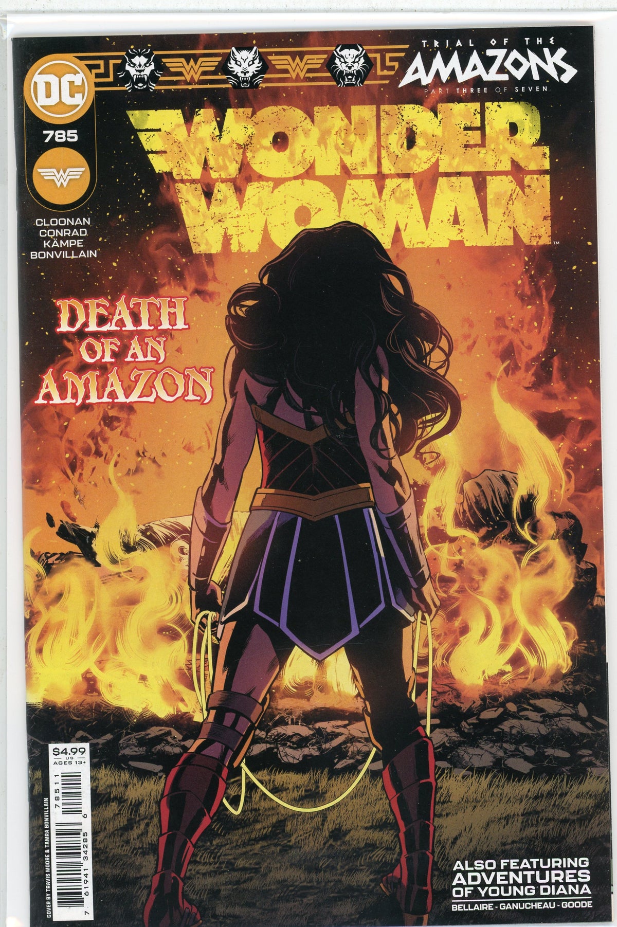 WONDER WOMAN #785 NM INCENDIARY COVER GLOSSY SHEEN