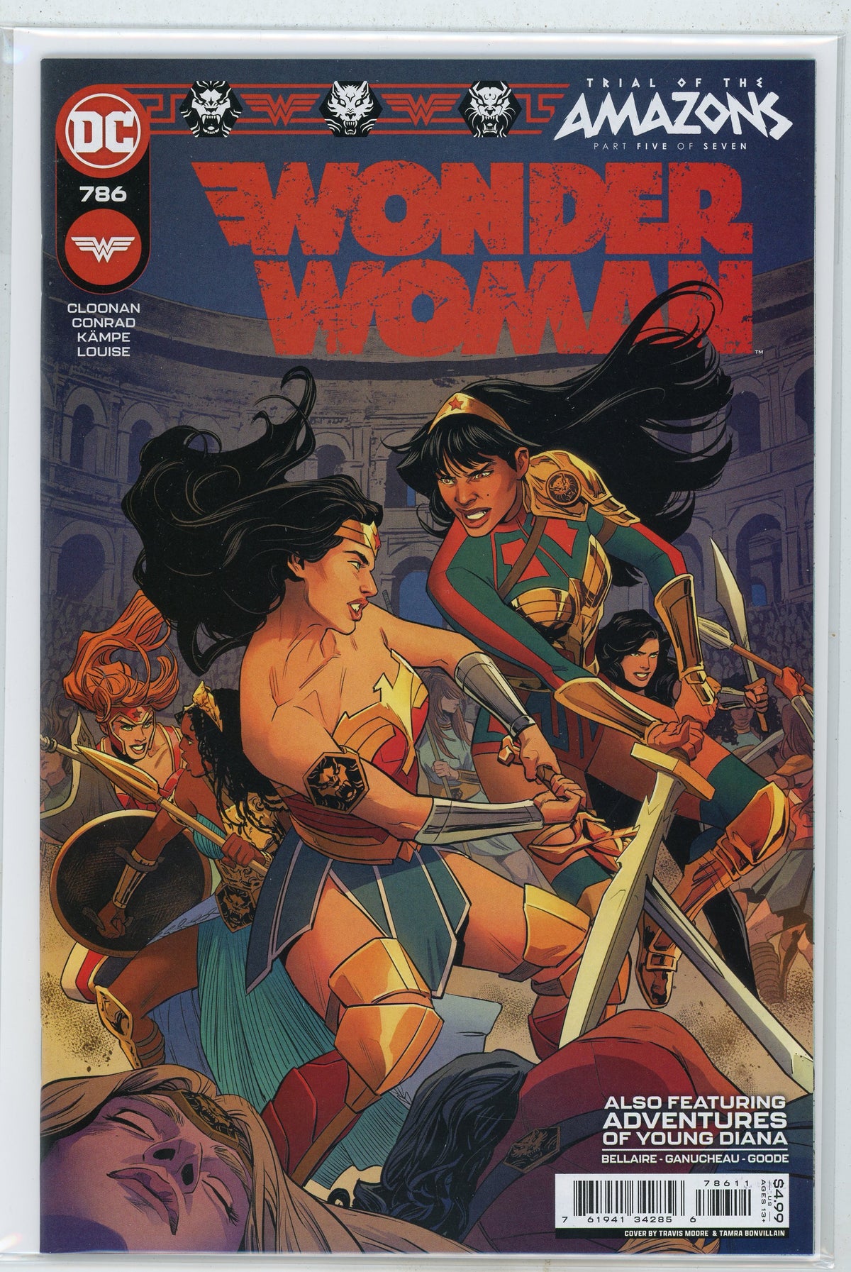 WONDER WOMAN #786 NM EPIC BATTLE COVER KILLER FINISH