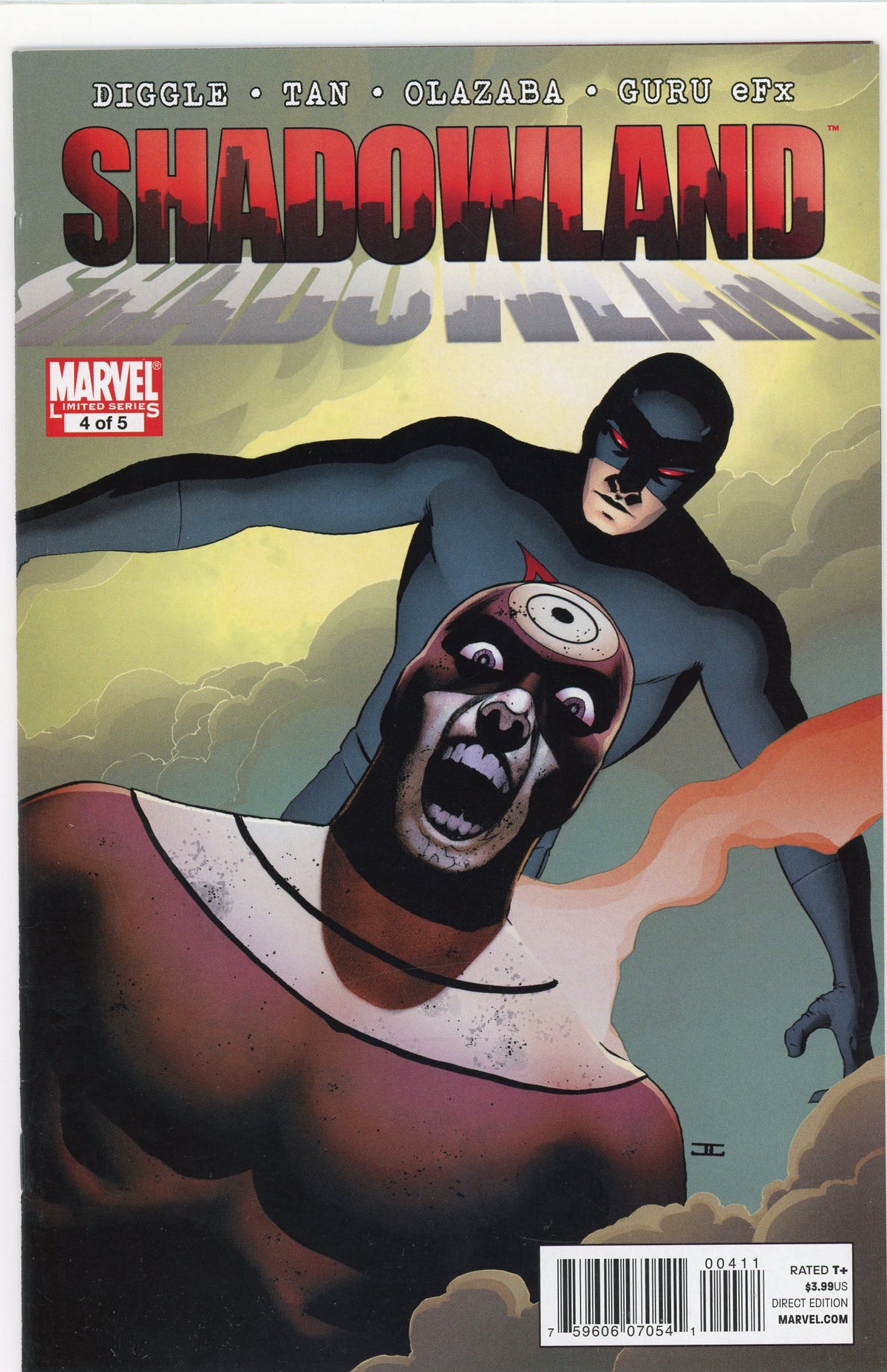 SHADOWLAND #4 OF 5 NM AWE INSPIRING COVER BRILLIANT GLOSS