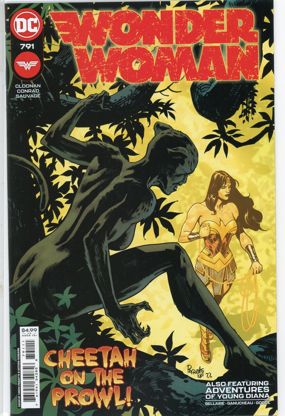 WONDER WOMAN #791 NM DRAMA DRENCHED COVER INCREDIBLE FINISH