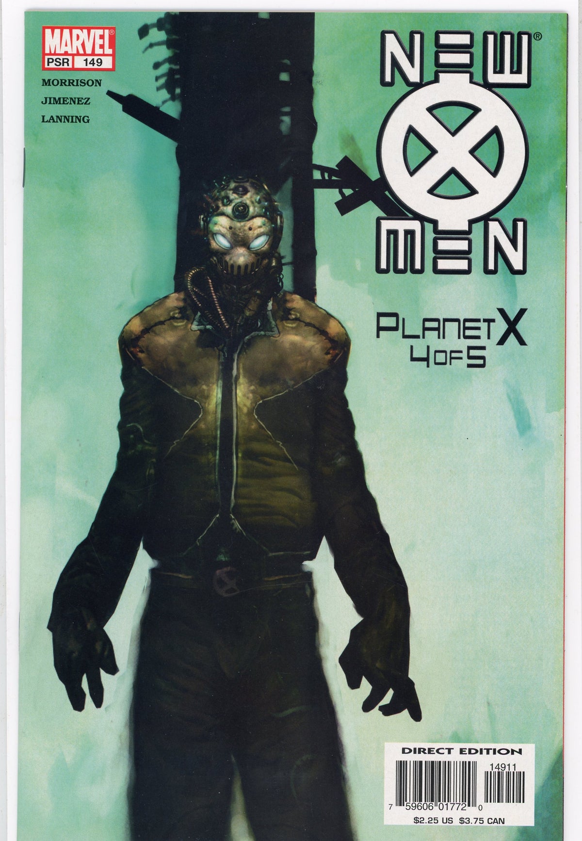 NEW X-MEN #149 NM TERRIFYING COVER INCREDIBLE GLOSSY SHEEN