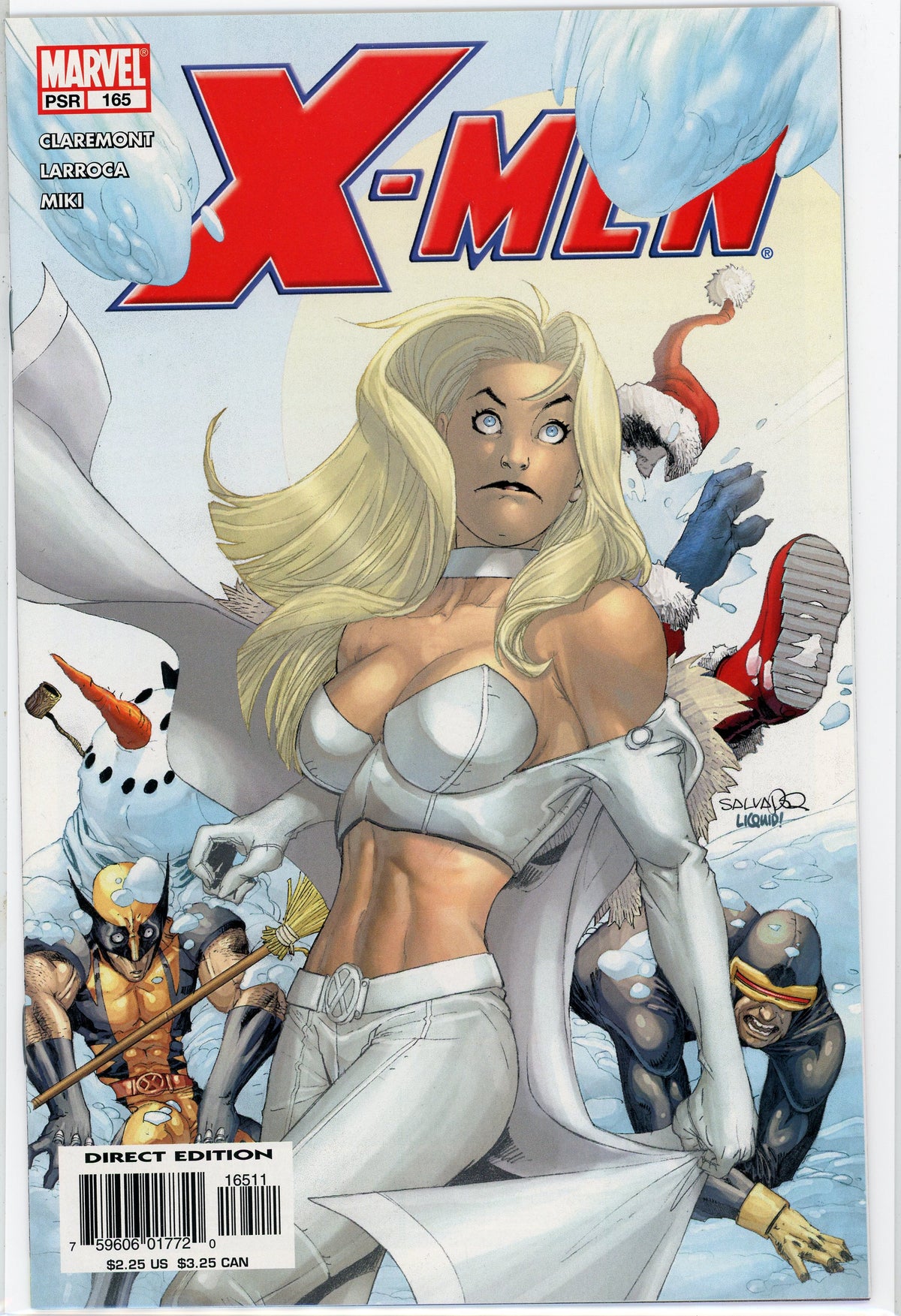 X-MEN #165 NM AWE INSPIRING EMMA FROST COVER INCREDIBLE SHEEN