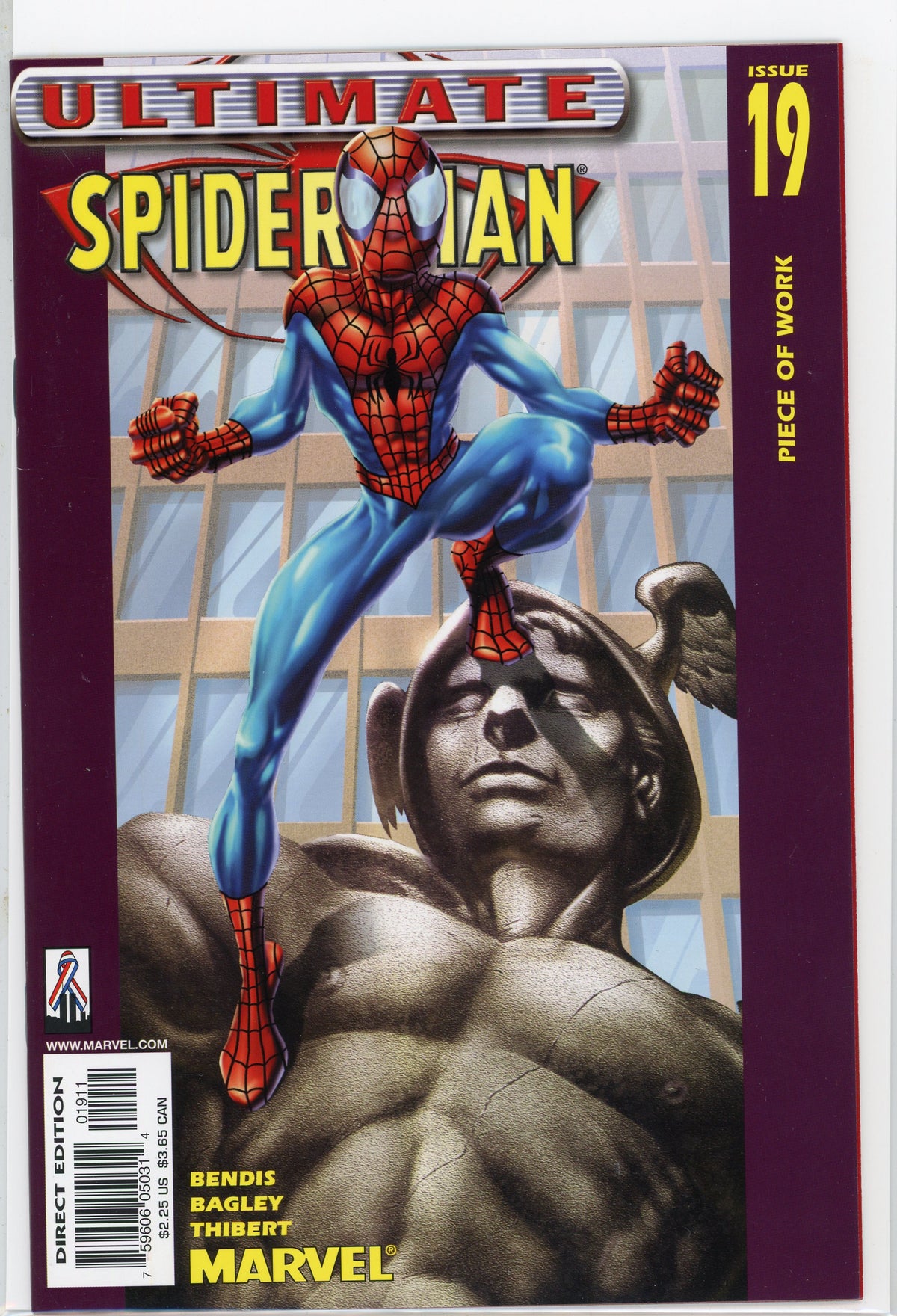 ULTIMATE SPIDERMAN #19 NM BENDIS BAGLEY WORK BRILLIANT FINISH