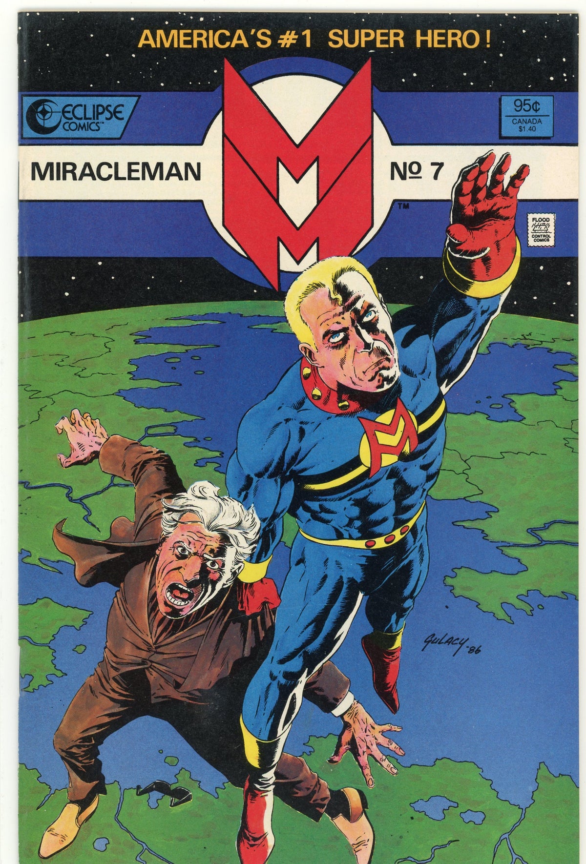 MIRACLEMAN #7 NM SCINTILLATING COVER MIRACULOUS SHEEN