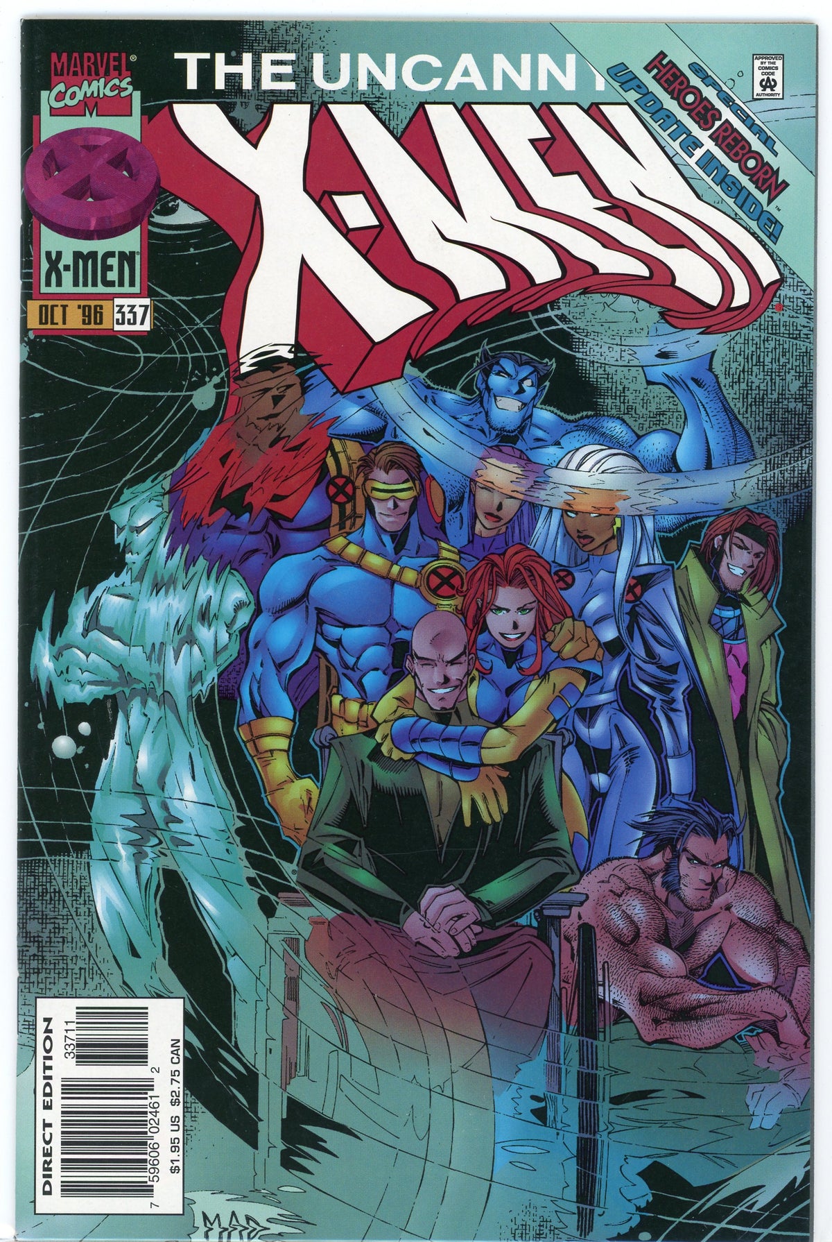 THE UNCANNY X-MEN #337 PHENOMENAL COVER NM FANTASTIC GLOSSY SHEEN