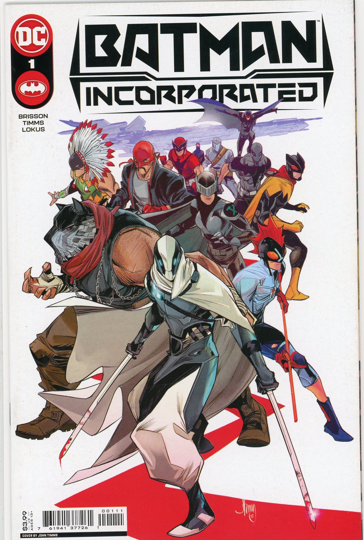 BATMAN INCORPORATED #1 NM FANTASTIC COVER BRILLIANT GLOSS