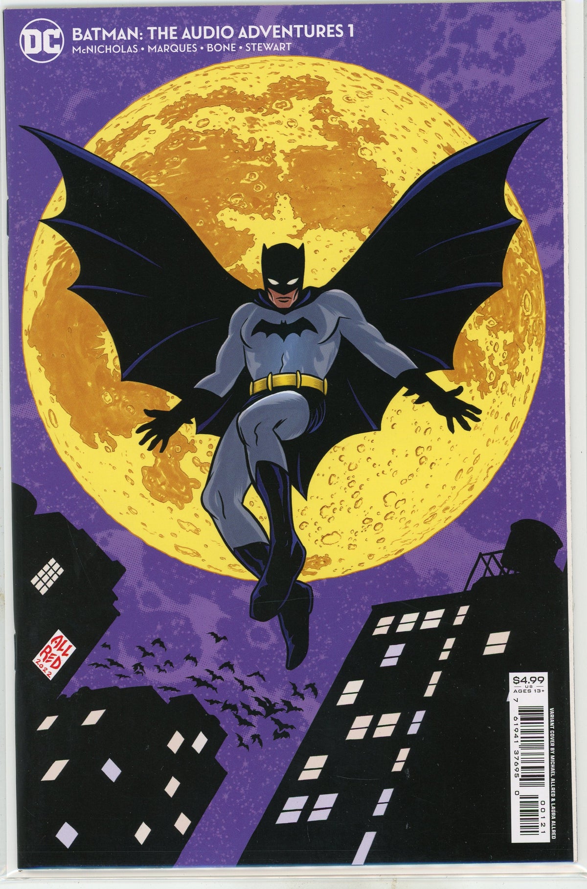 BATMAN THE AUDIO ADVENTURES #1 NM ACTION PACKED COVER KILLER GLOSS