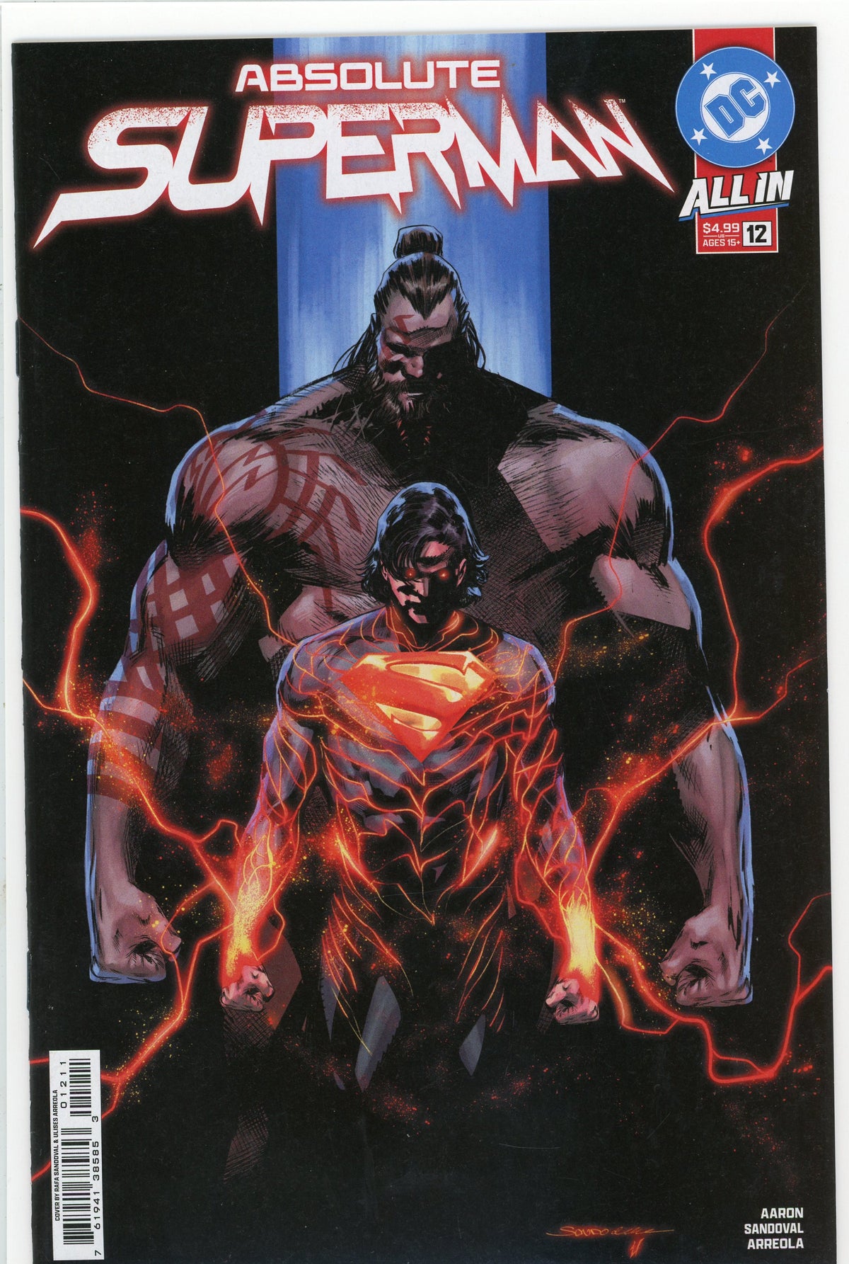 ABSOLUTE SUPERMAN #12 NM ALL IN MAJESTIC COVER PHENOMENAL GLOSS