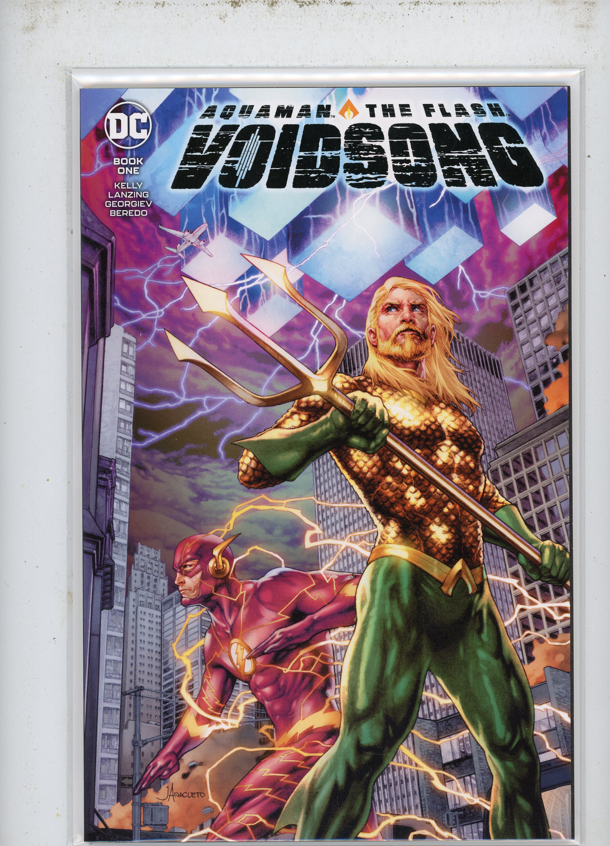 AQUAMAN AND THE FLASH VOIDSONG #1 NON VARIANT COVER STUNNING GLOSS