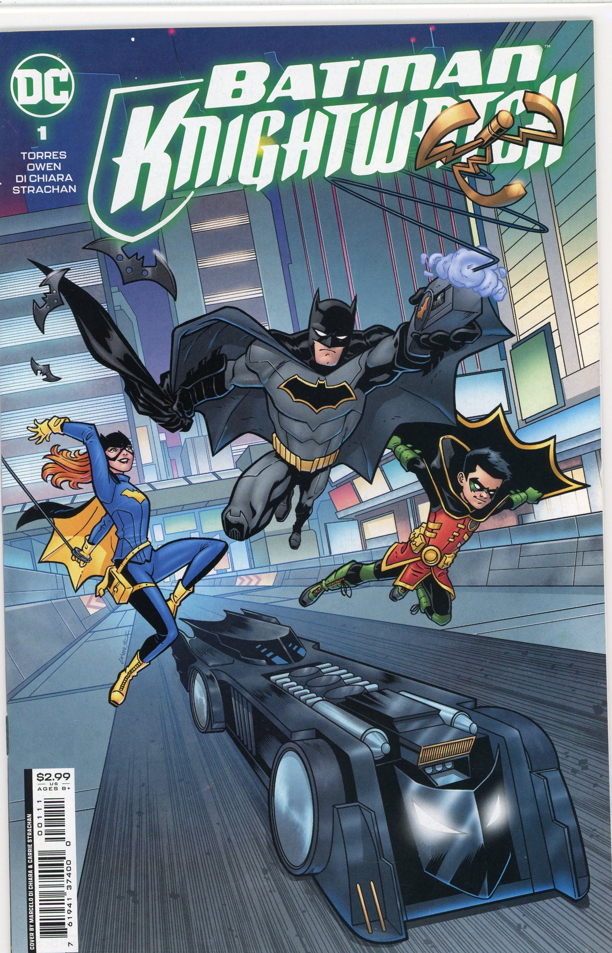 BATMAN KNIGHTWATACH #1 NM ACTION PACKED COVER GLOSSY SHEEN