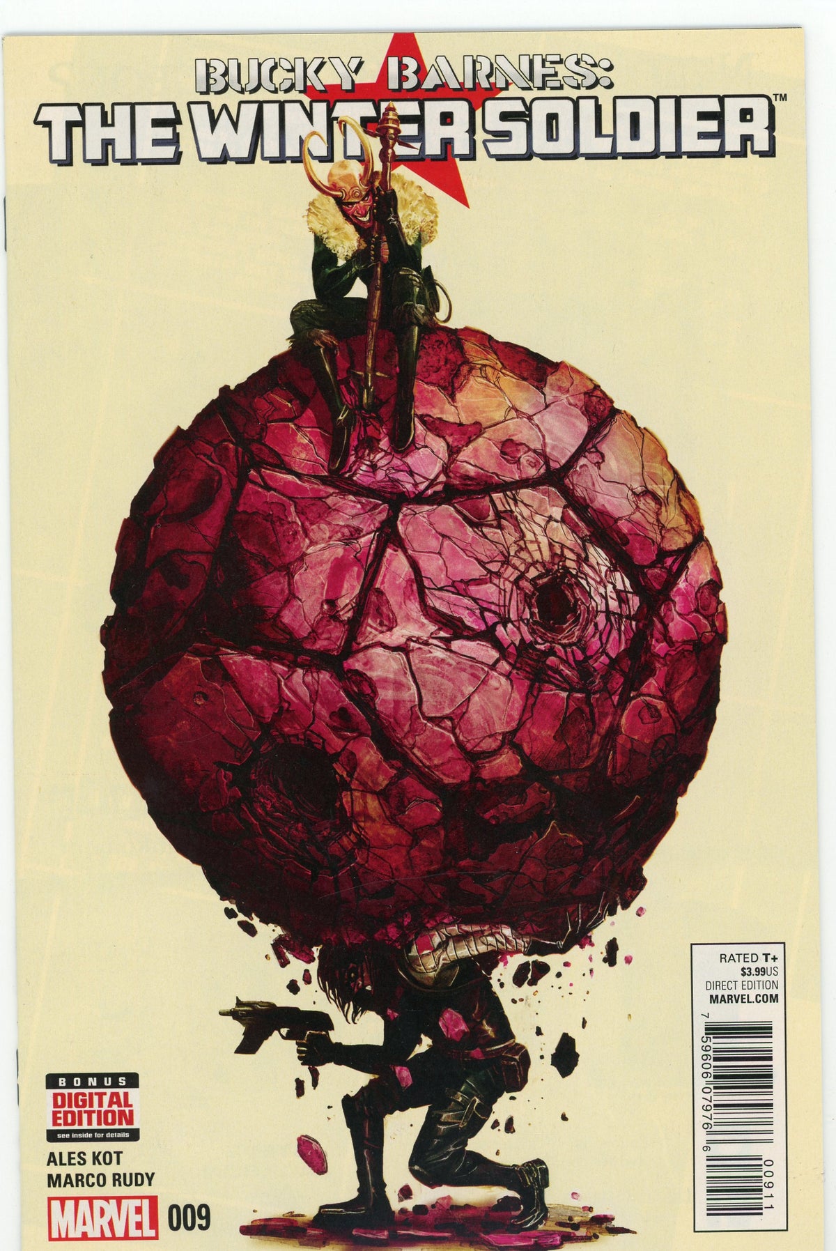 BUCKY BARNES WINTER SOLDIER #9 NM SENSATIONAL GLOSS GREAT COVER