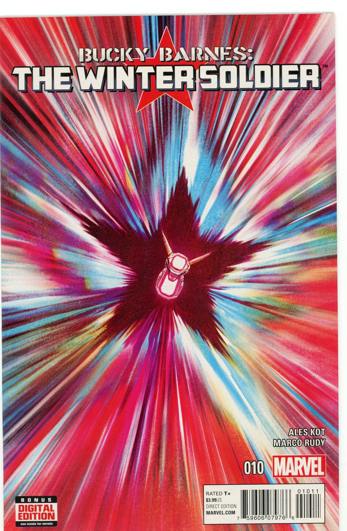 BUCKY BARNES WINTER SOLDIER #10 NM PSYCHEDELIC COVER AMAZING GLOSS