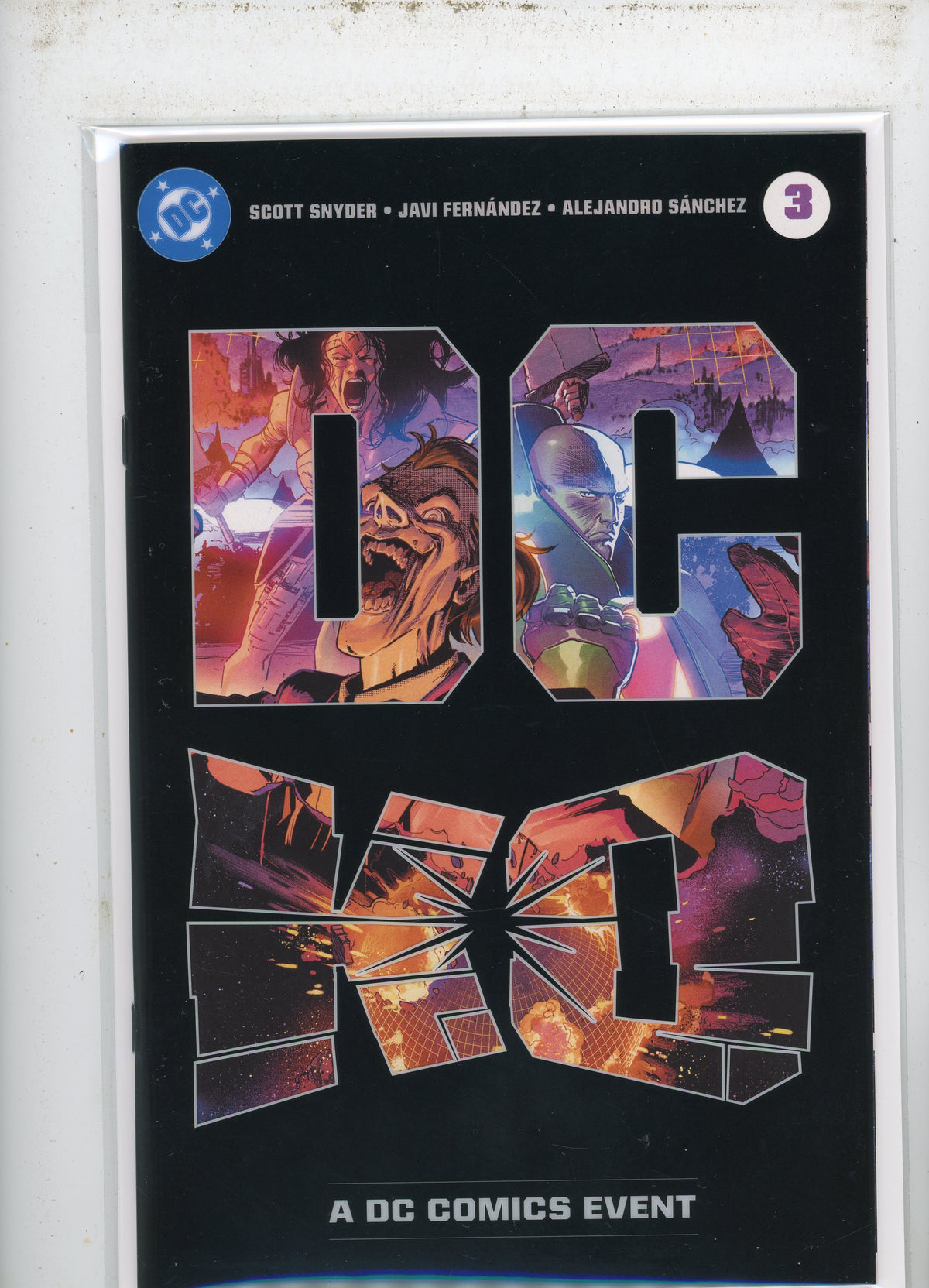 DC KO #3 NM SCOTT SNYDER WORK NICE GLOSS TIMELESS COVER