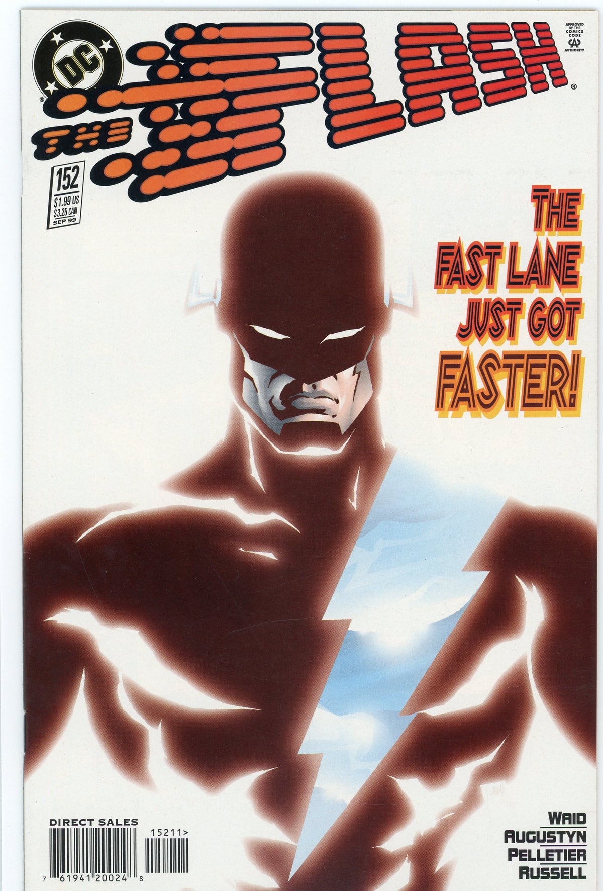 THE FLASH #152 NM WAID WORK REMARKABLE COVER AMAZING FINISH 1ST DARK FLASH