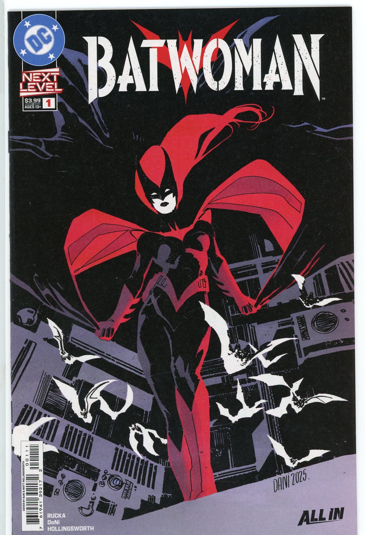 BATWOMAN #1 ALL IN NEXT LEVEL NM STUNNING GLOSS FANTASTIC COVER
