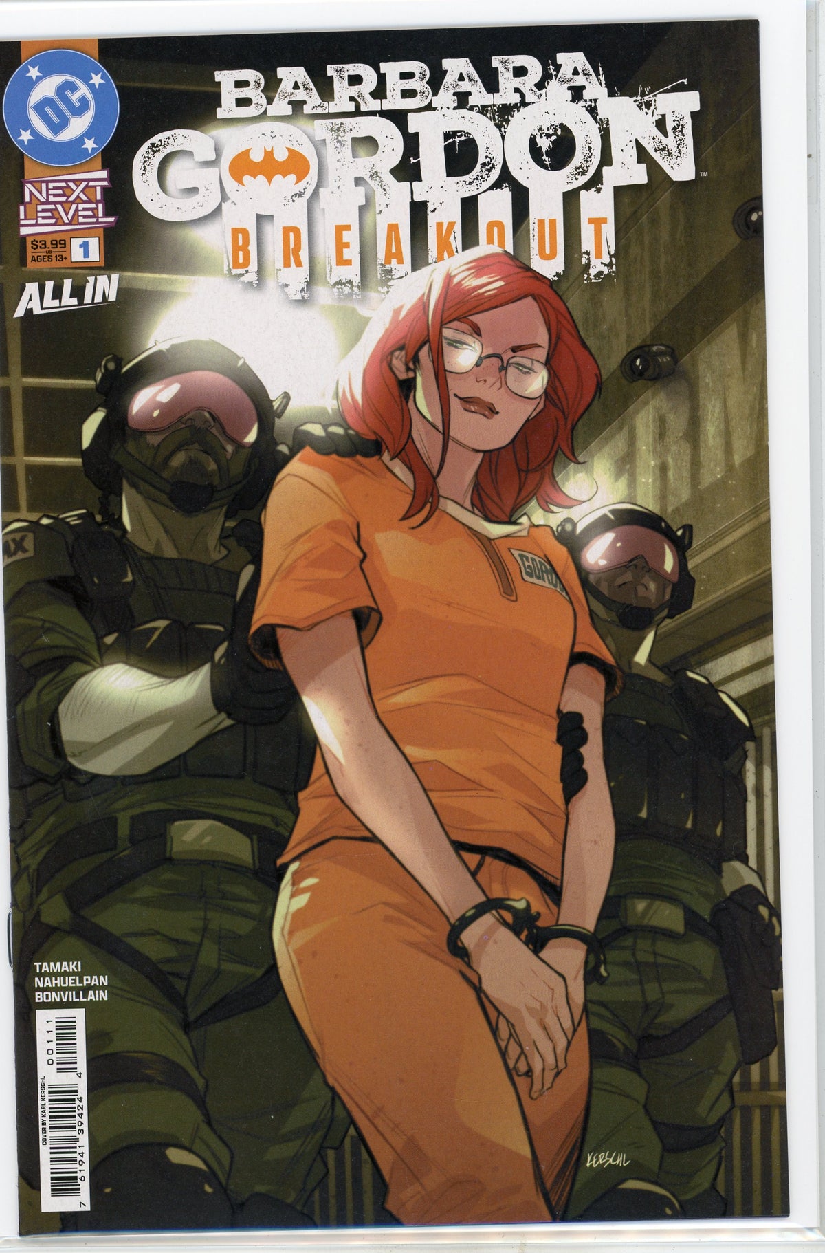 BARBARA GORDON BREAKOUT #1 ALL IN NM SHOCKING COVER VIBRANT HUES