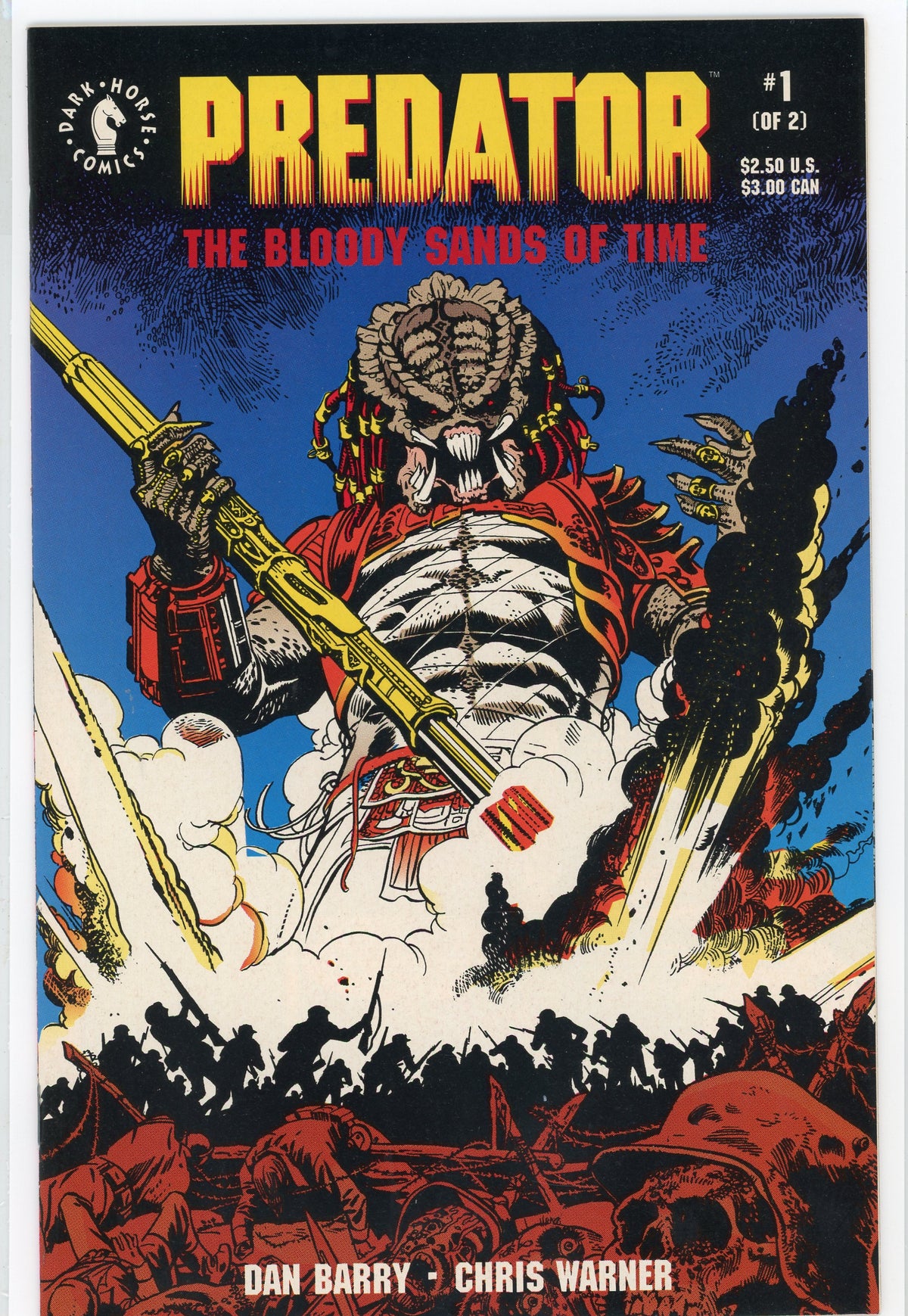 PREDATOR THE BLOODY SOUND OF TIME #1 OF 2 NM FANTASTIC COVER NICE GLOSS