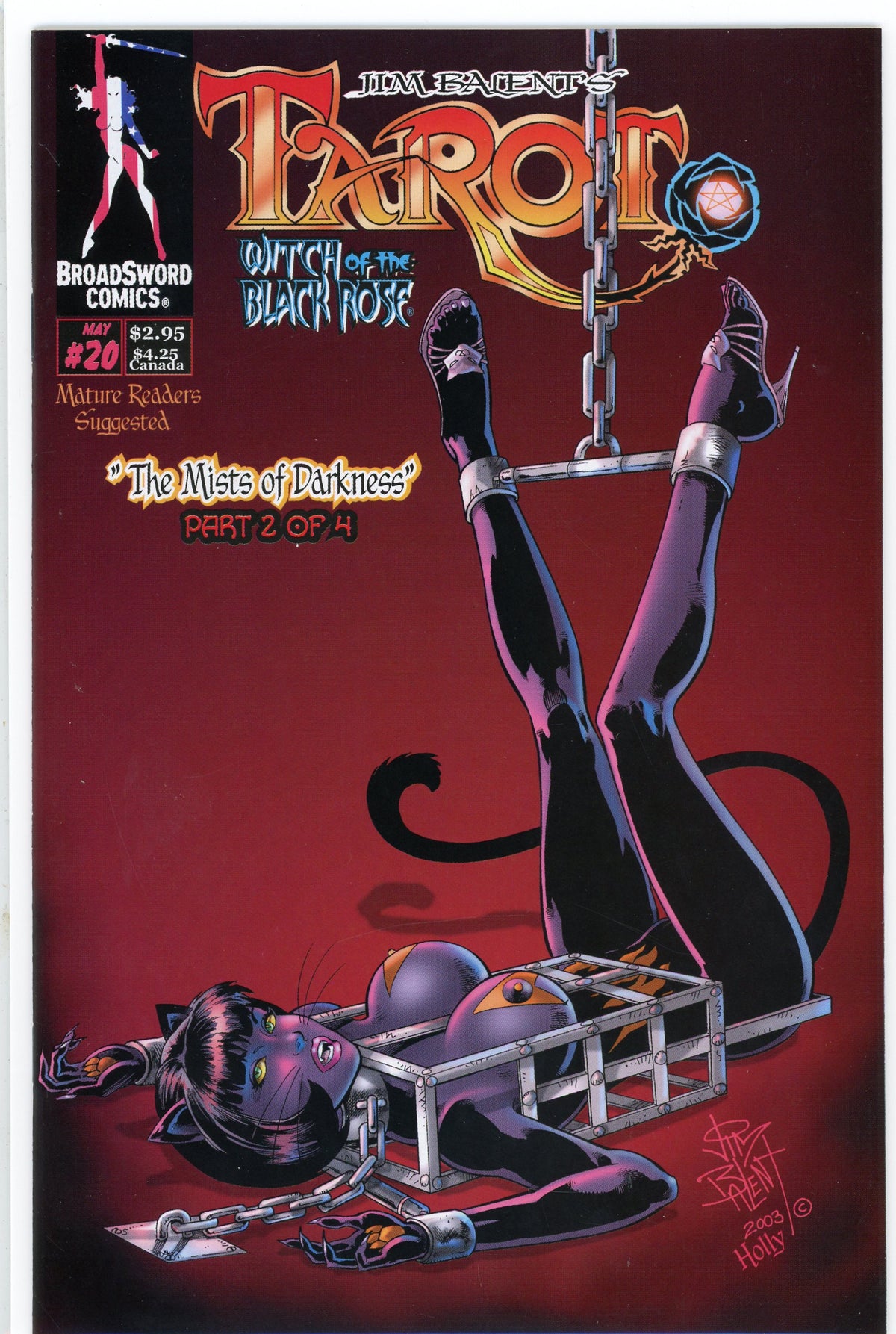 TAROT #20 NM BONDAGE COVER KILLER GLOSS