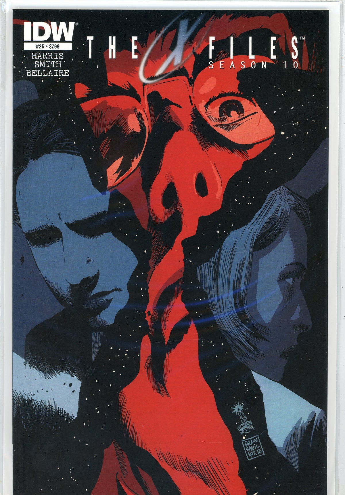 THE X-FILES SEASON 10 #25 NM CLASSIC COVER WONDROUS SHEEN