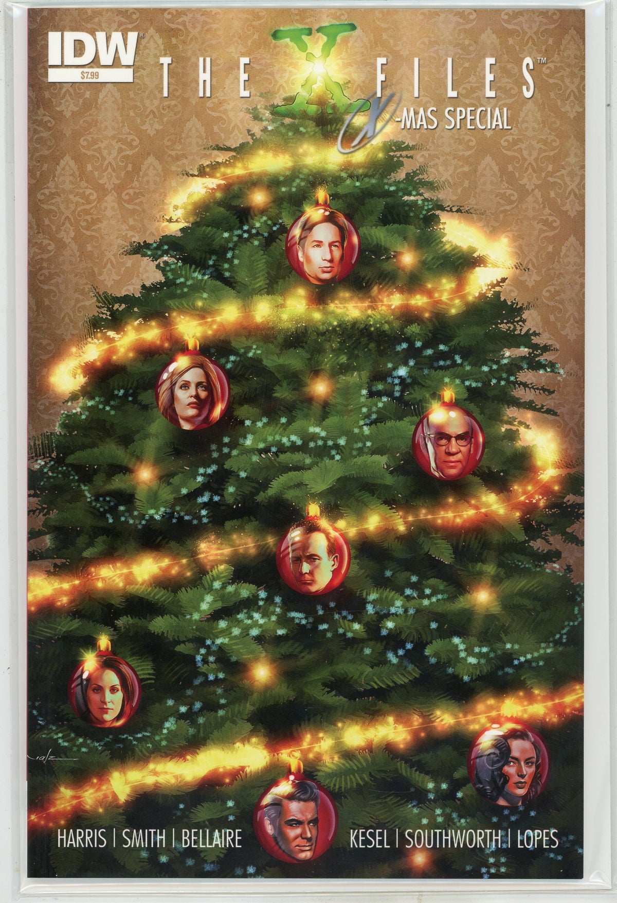 THE X-FILES X-MAS SPECIAL NM GREAT CHRISTMAS THEME COVER NICE GLOSS