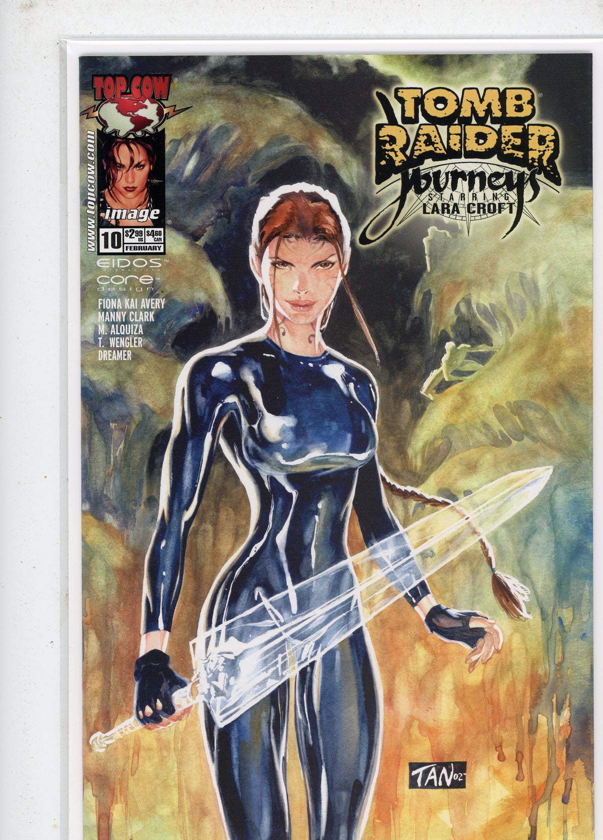 TOMB RAIDER JOURNEYS #10 WITH LARA CROFT EXCEPTIONAL COVER STUNNING GLOSS
