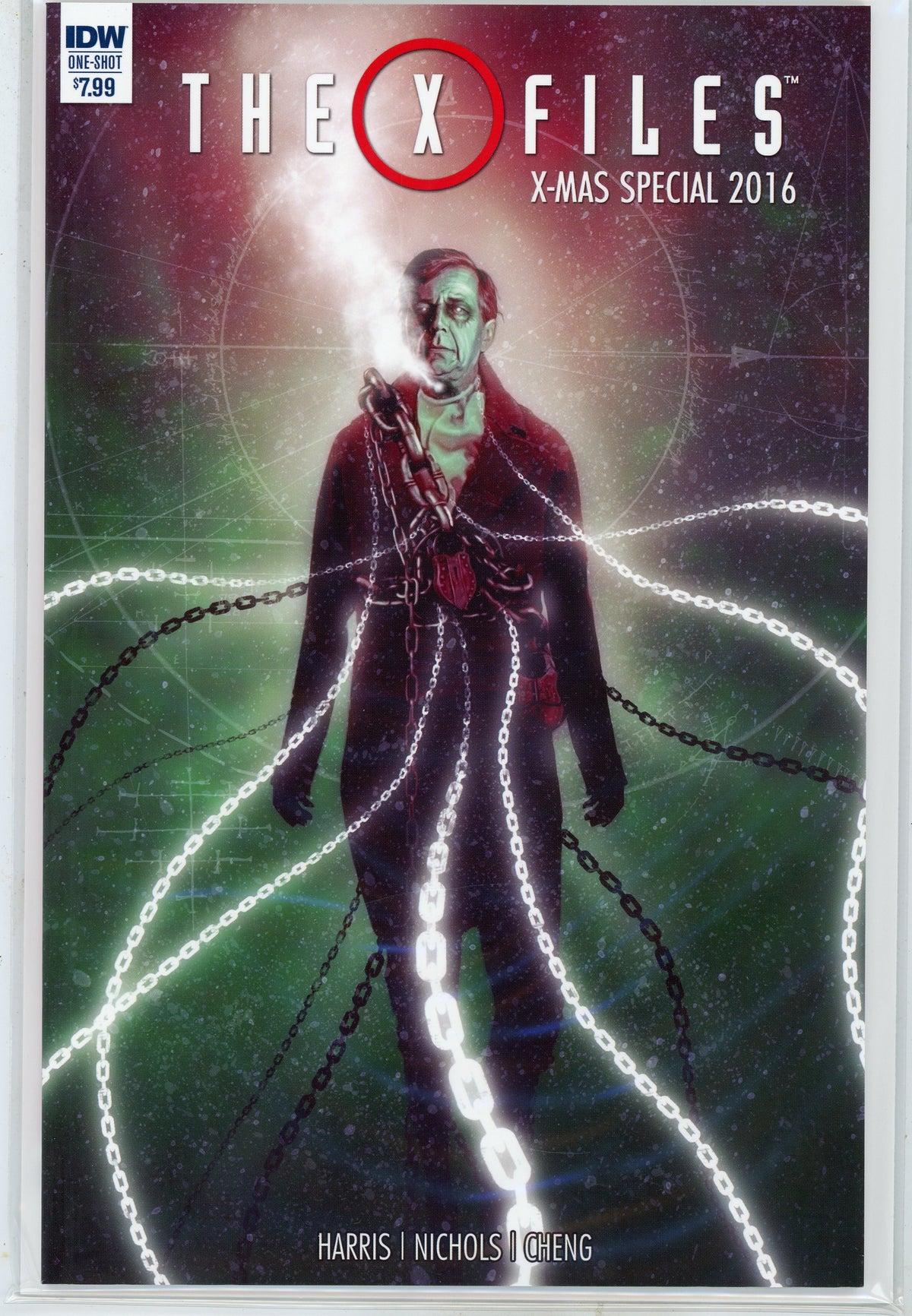 THE X-FILES X-MAS SPECIAL 2016 NM TERRIFYING COVER GREAT GLOSS
