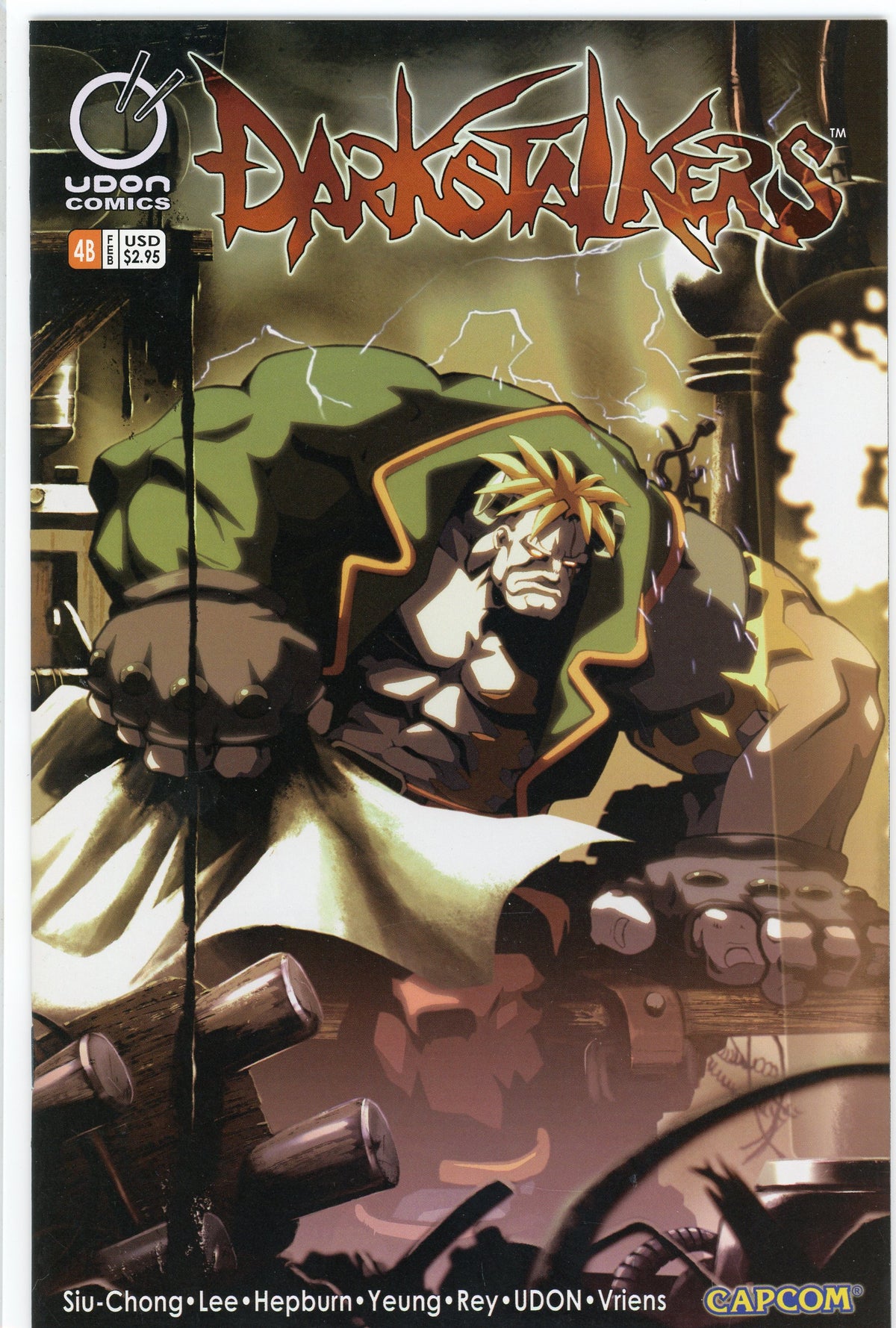 DARKSTALKERS #4B NM INCREDIBLE COVER NICE GLOSS