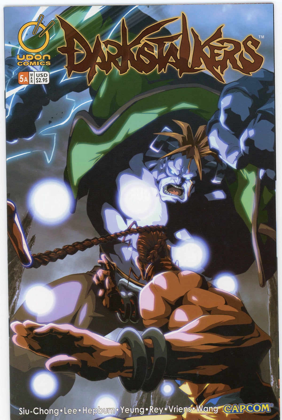 DARKSTALKERS #5A NM ACTION PACKED COVER KILLER GLOSS
