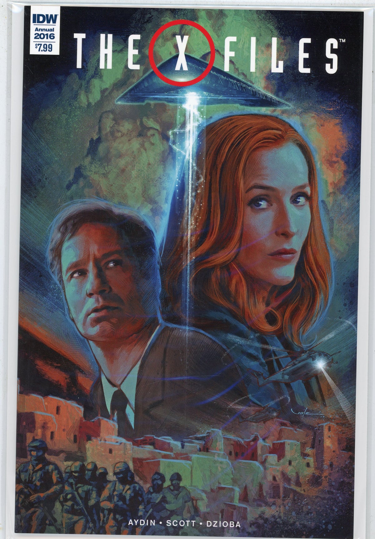 THE X-FILES ANNUAL 2016 NM TIMELESS COVER INCREDIBLE SHINE