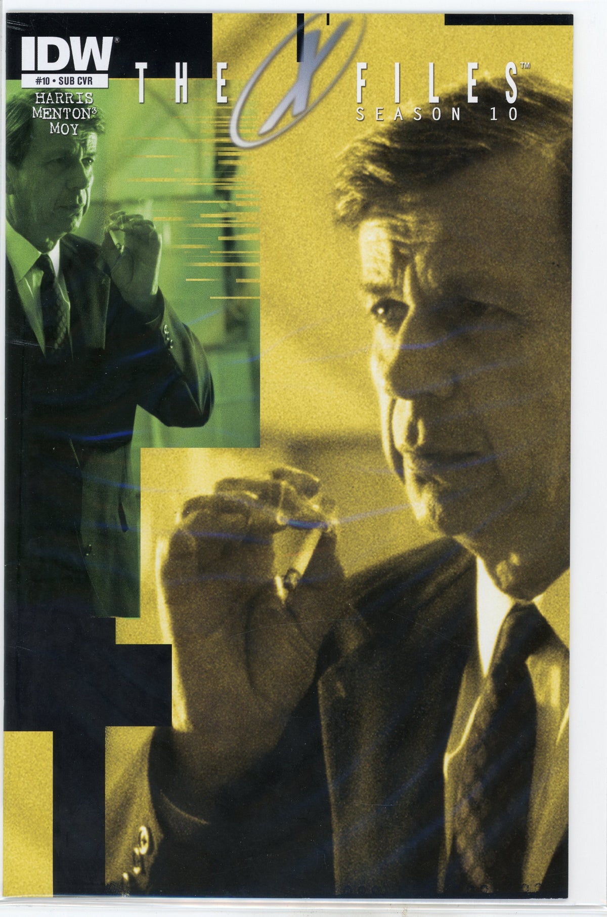 THE X-FILES SEASON 10 #10 SUB COVER NM CLASSIC COVER STUNNING SHEEN