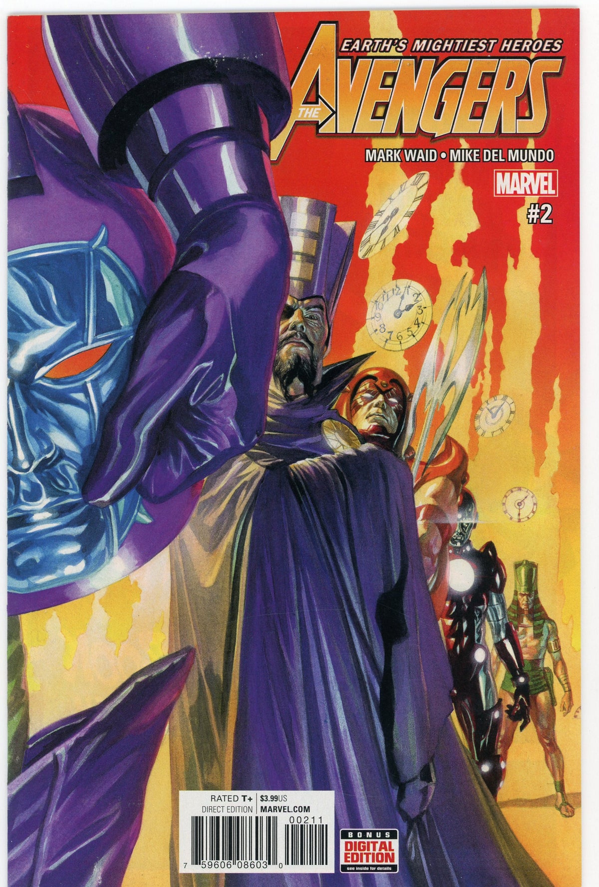 AVENGERS #2 NM WAID WORK EXCEPTIONAL COVER BRILLIANT GLOSS
