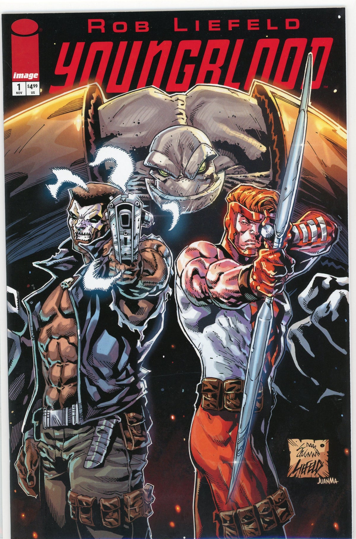 YOUNGBLOOD #1 NM STUNNING LIEFELD COVER KILLER GLOSS