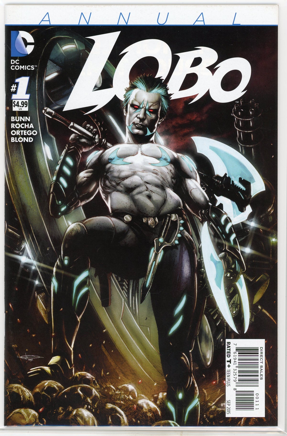 LOBO ANNUAL #1 NM BRILLIANT SHINE MAJESTIC COVER