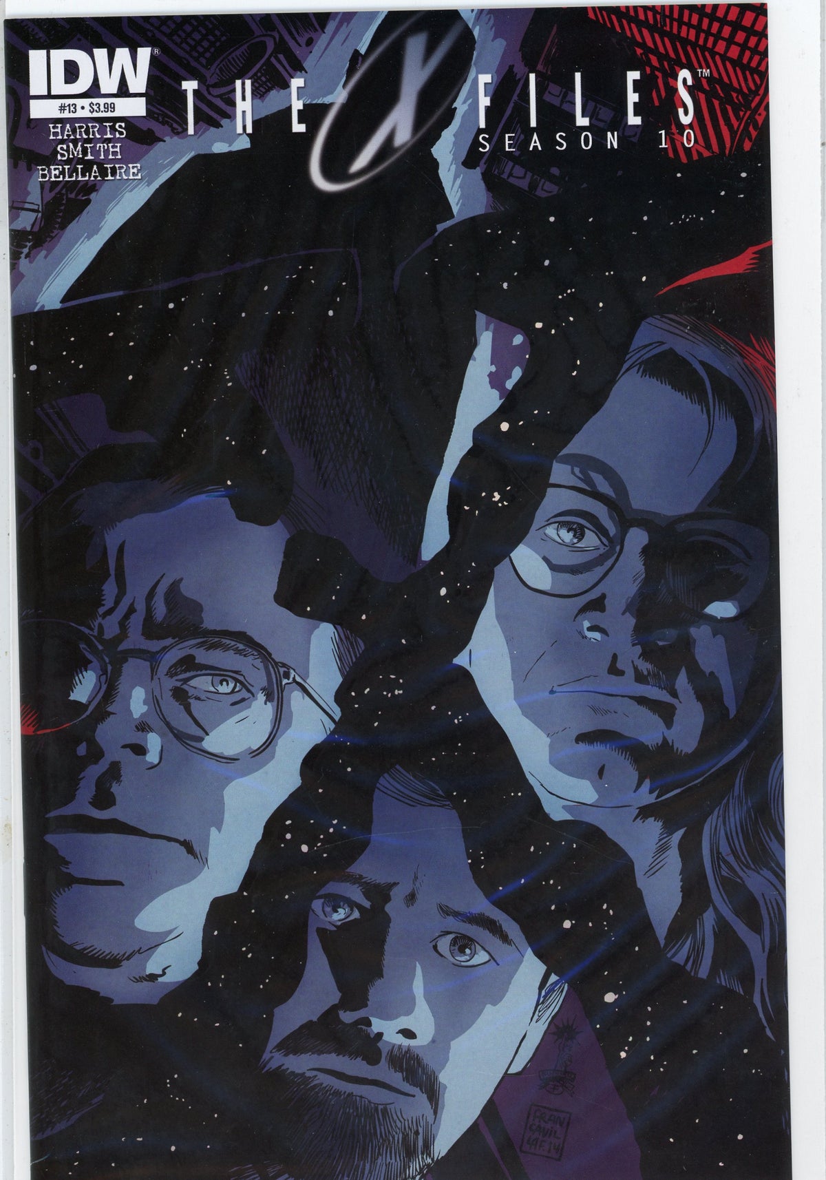 THE X-FILES SEASON 10 #13 NM INCREDIBLE COVER AMAZING FINISH
