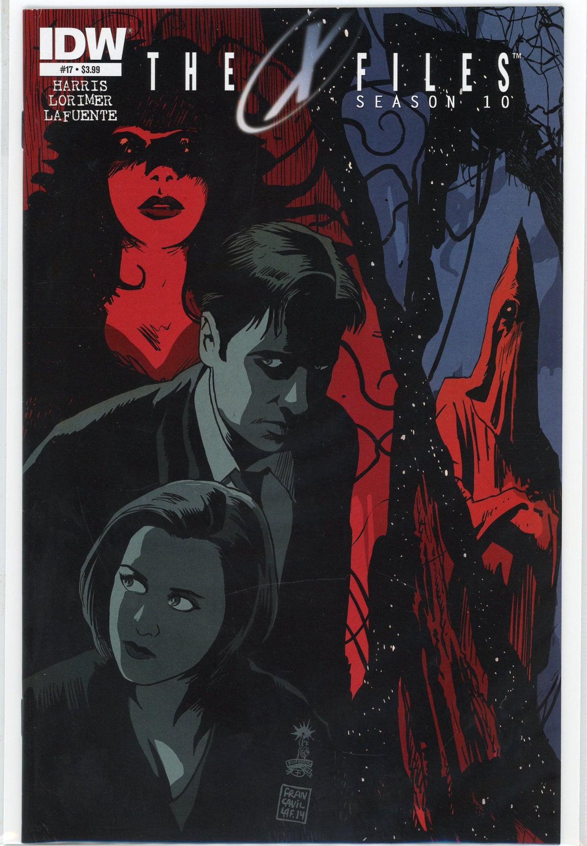 THE X-FILES SEASON 10 #17 NM REMARKABLE COVER VIBRANT HUES